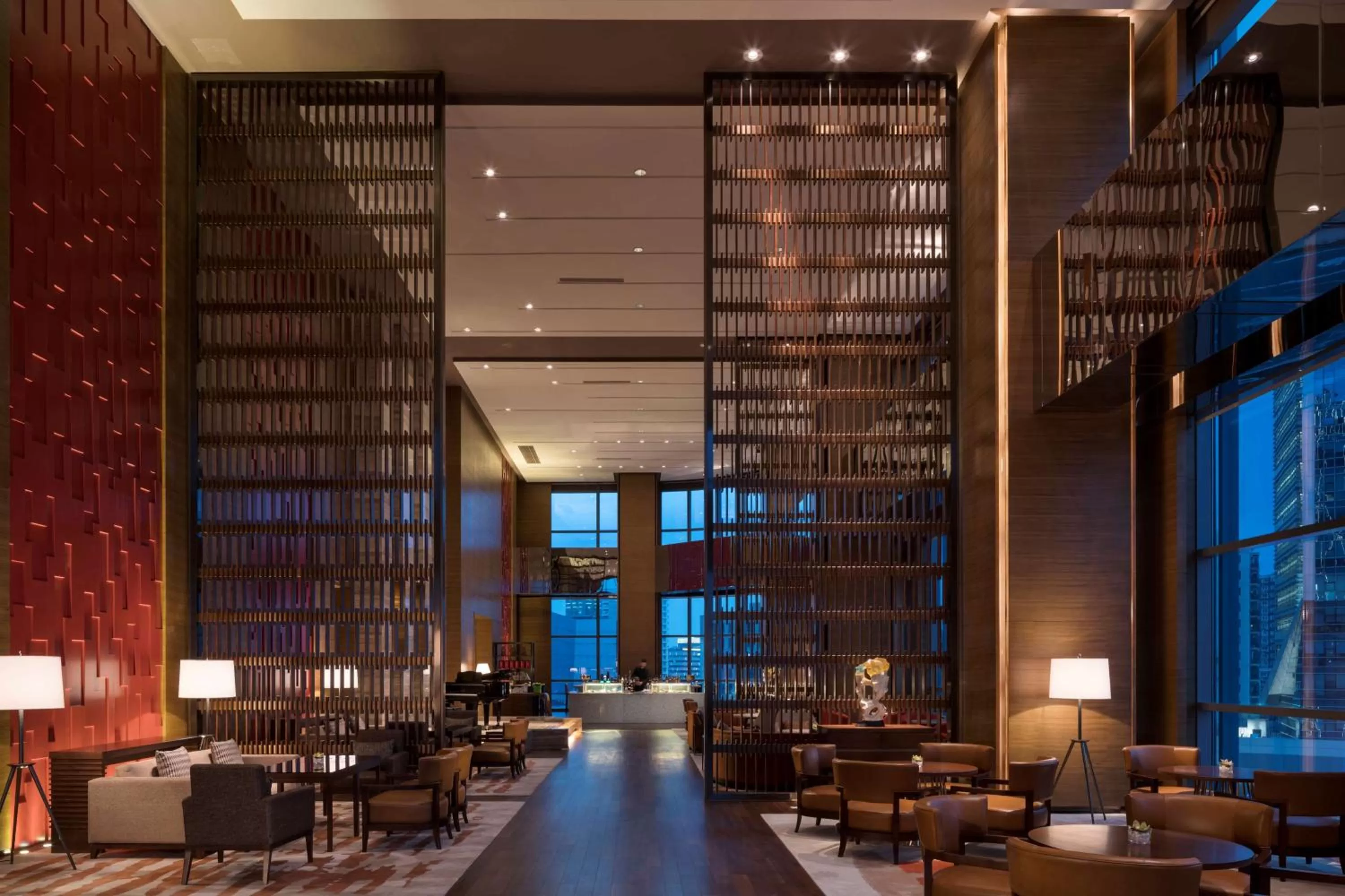 Lounge or bar in Hyatt Regency Shanghai Wujiaochang