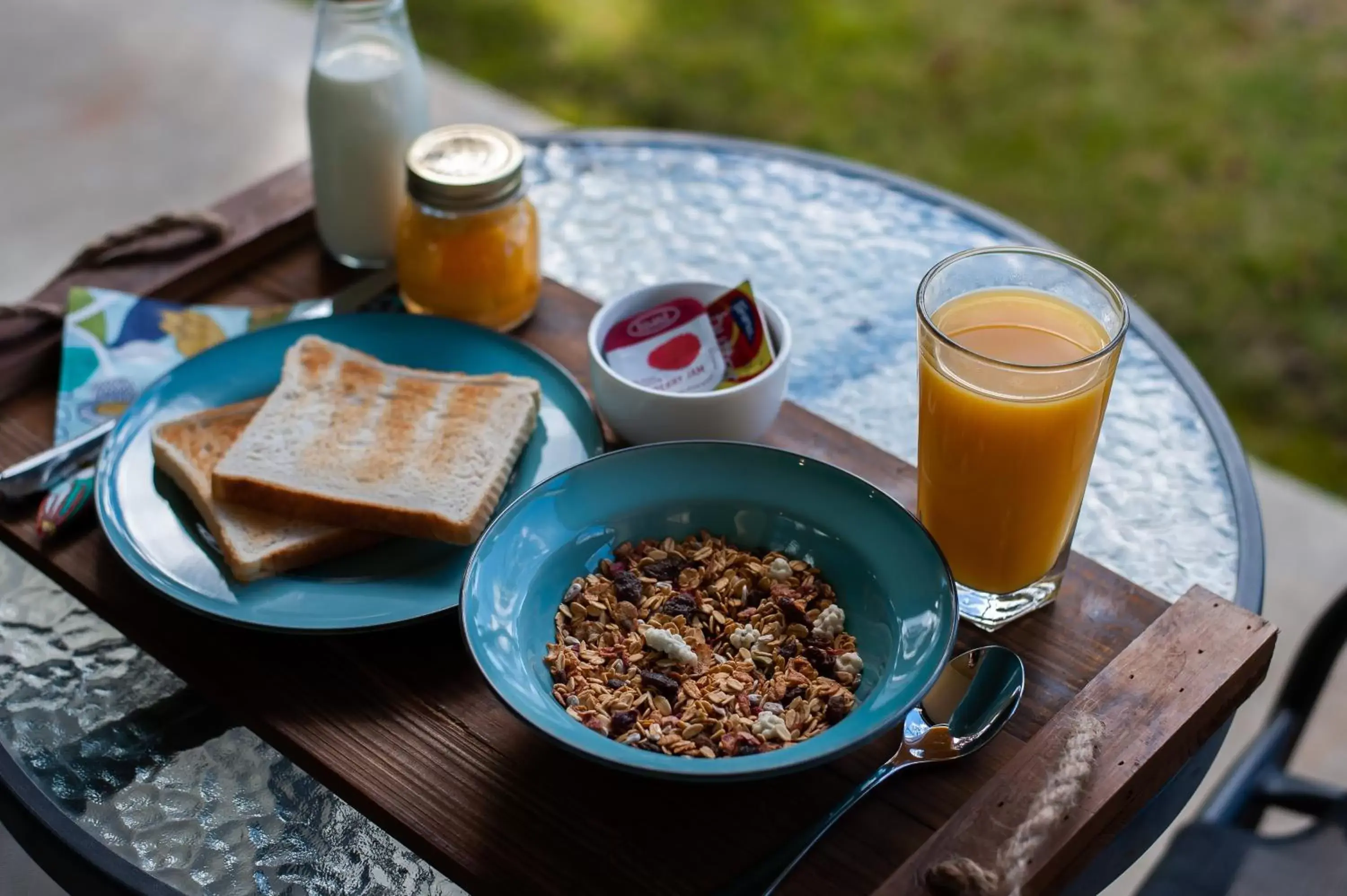 Continental breakfast in Carrick Lodge Motel