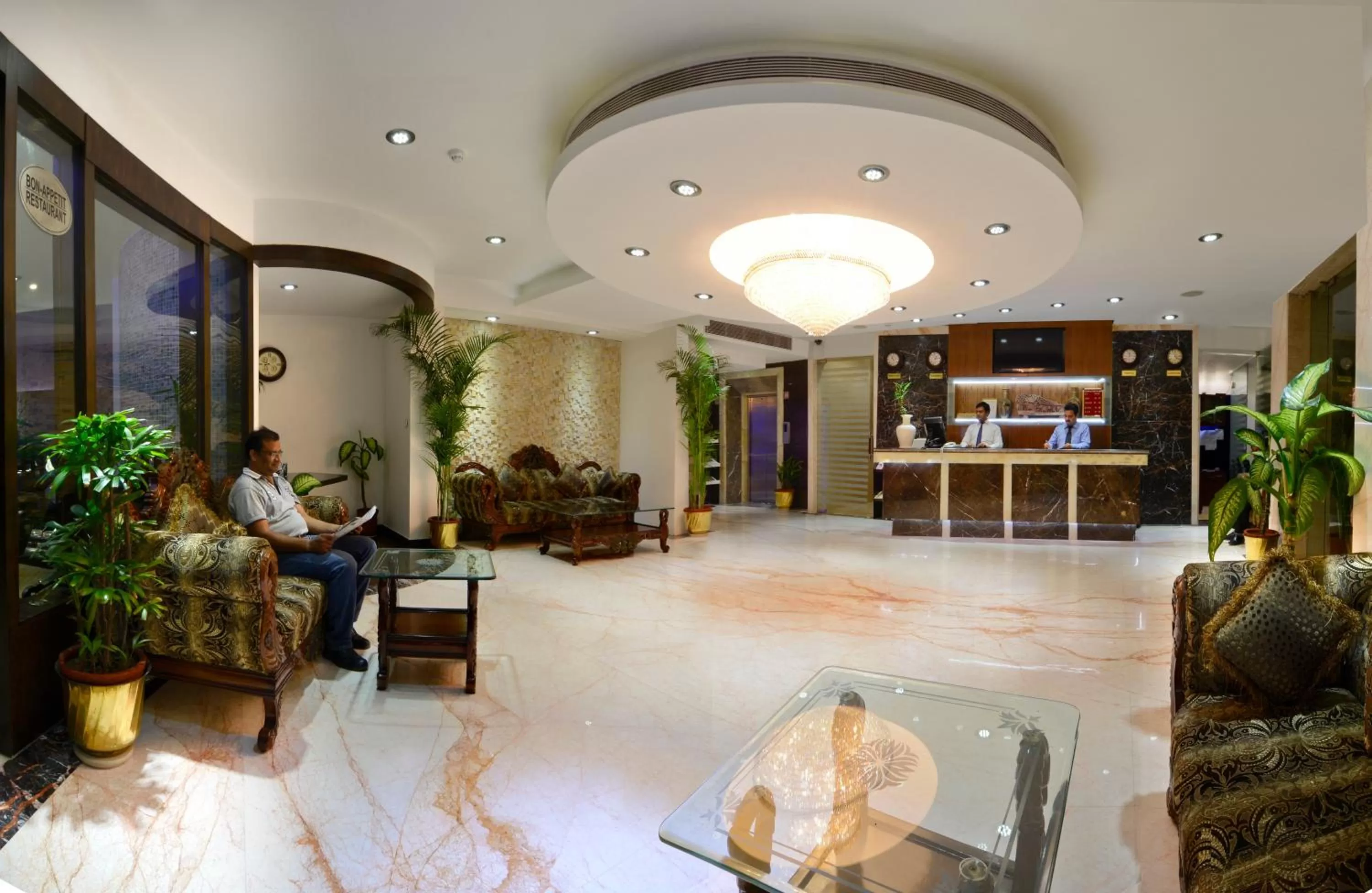 Lobby or reception in Hotel Taj Resorts