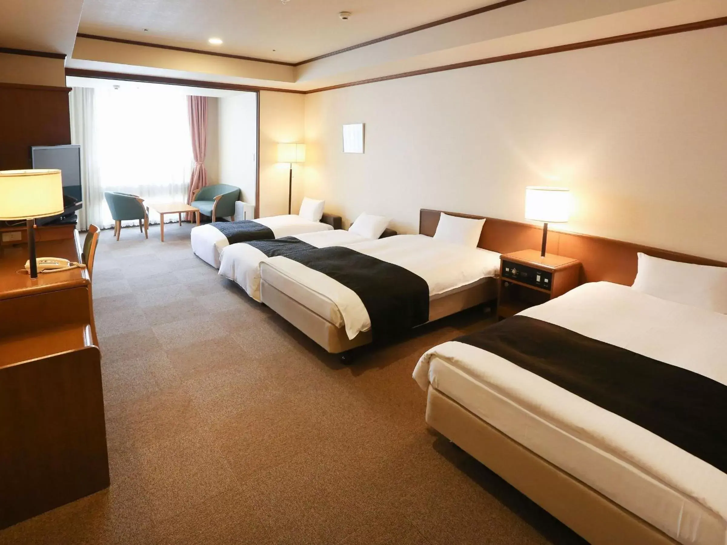 Bed in APA Hotel Sapporo Susukino Ekinishi