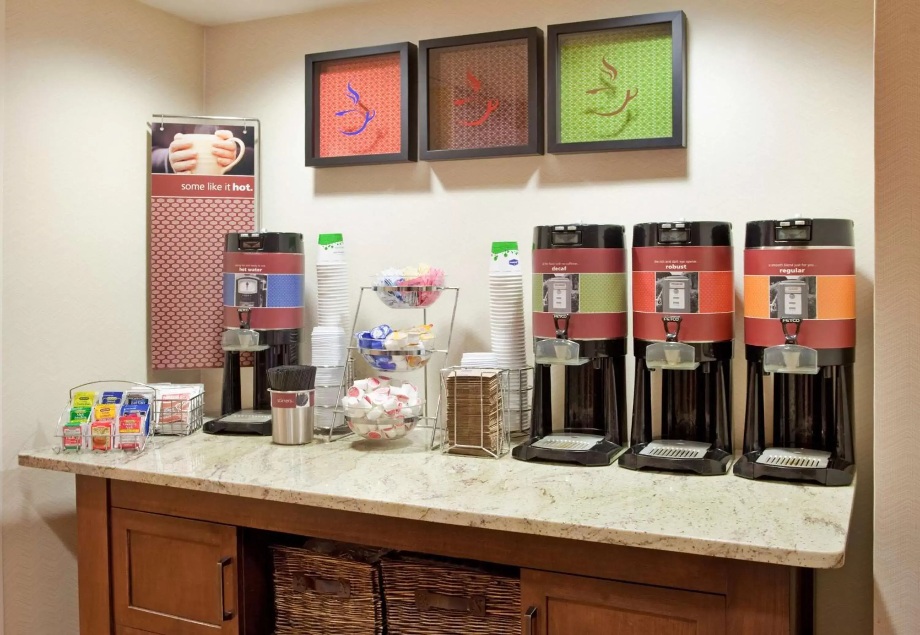 Lobby or reception in Hampton Inn Pittsburgh/Airport