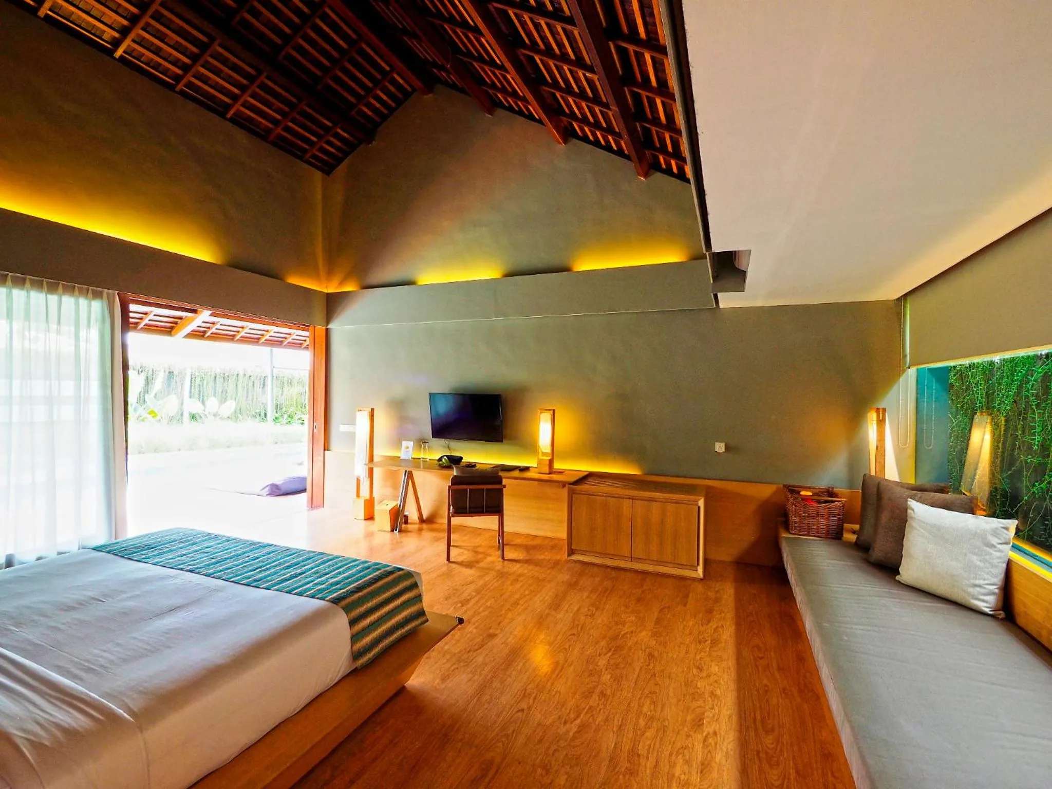 Bedroom, Bed in The Santai by LifestyleRetreats