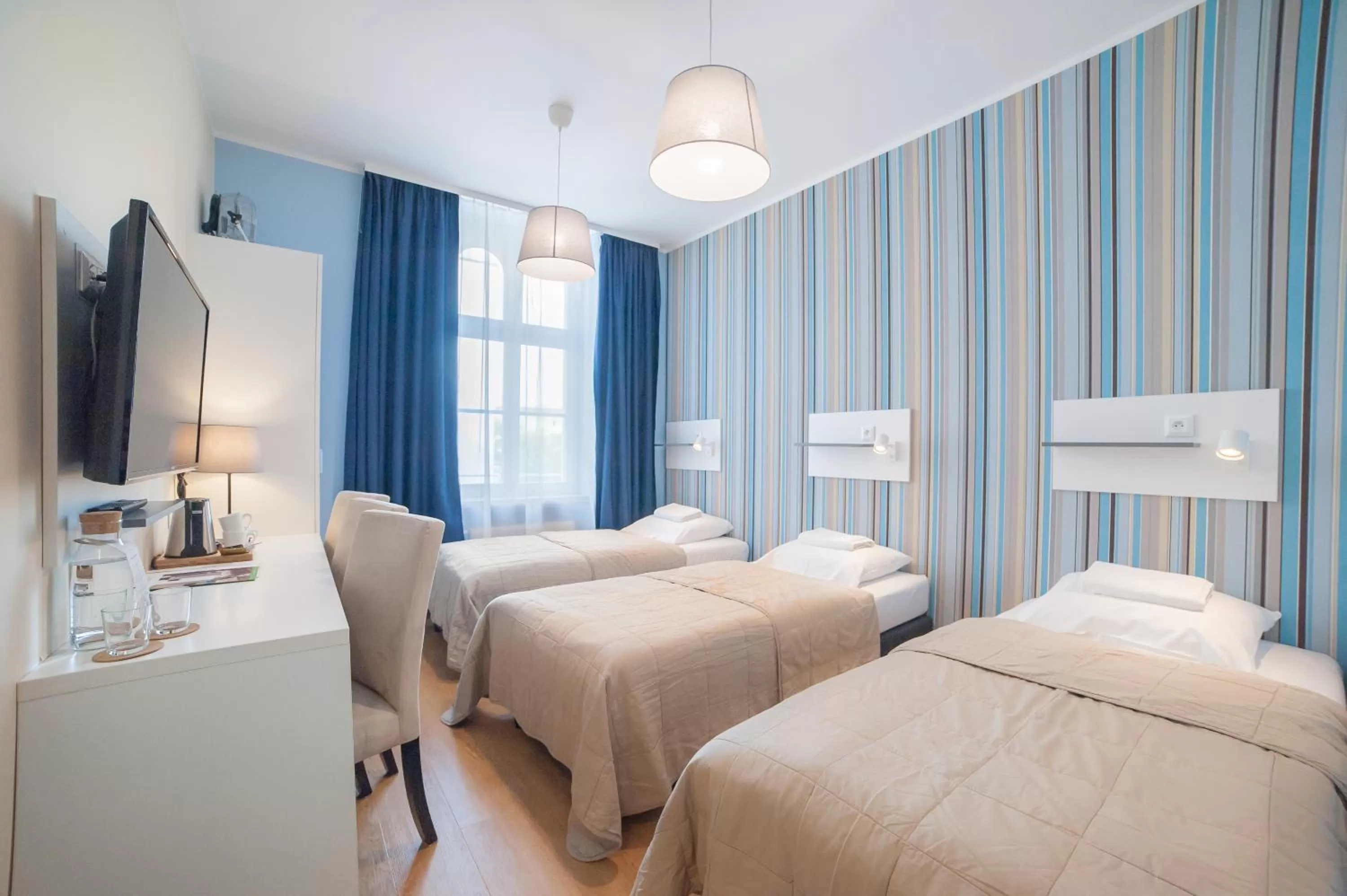 Bed in Hotel Traffic Wrocław Stare Miasto