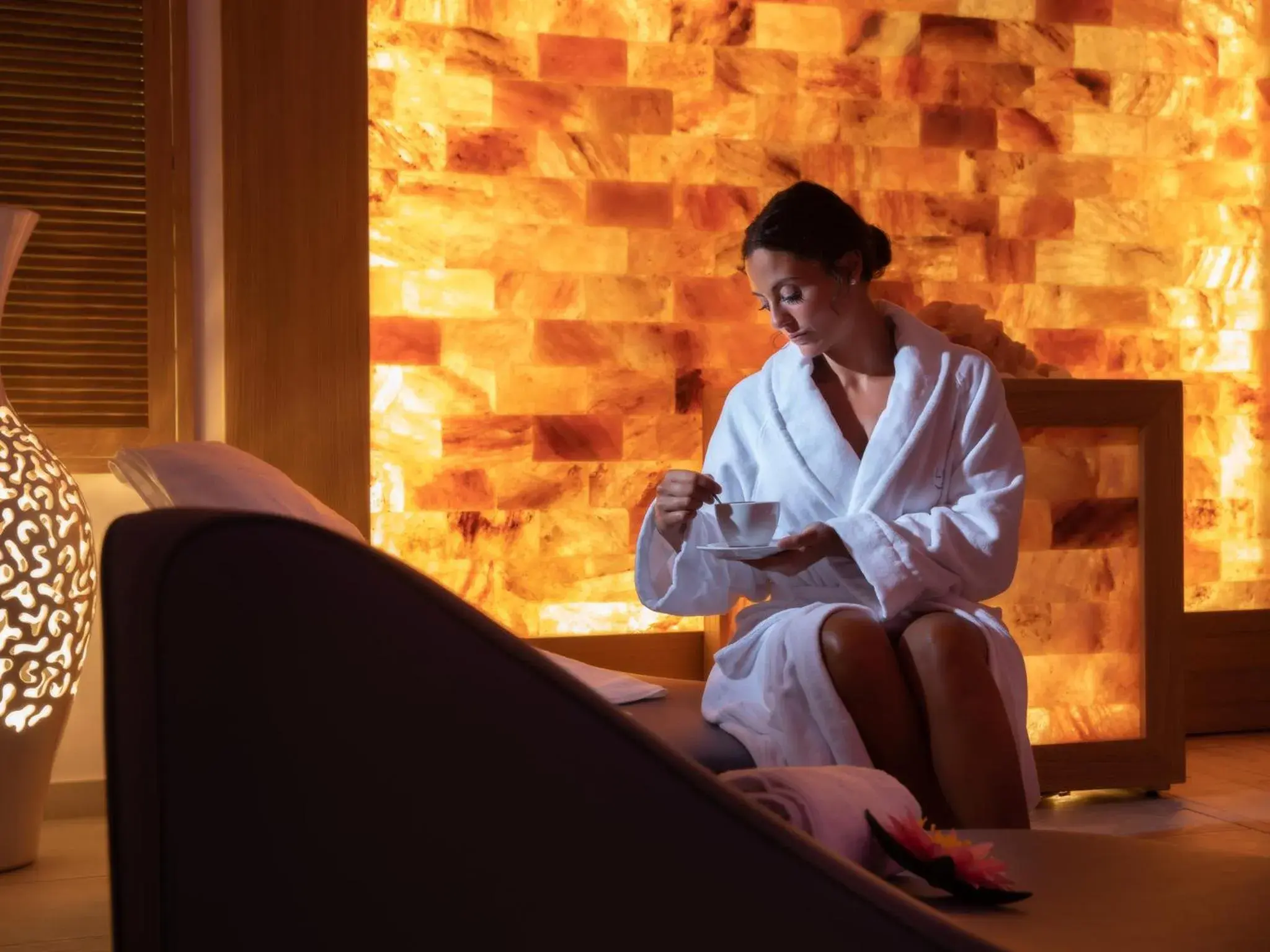 Spa and wellness centre/facilities in Grand Hotel Costa Brada