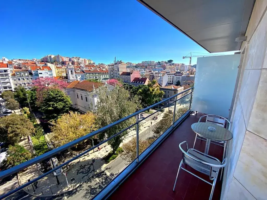 City view, Balcony/Terrace in Lisbon City Hotel by City Hotels