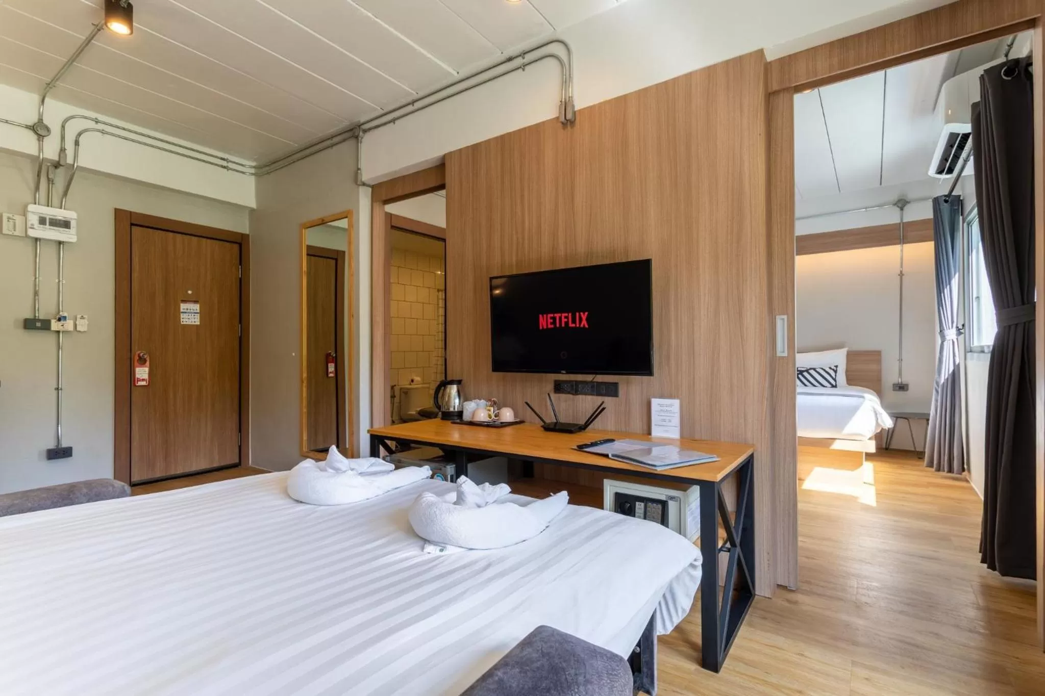 Photo of the whole room, Bed in @Aonang Guesthouse