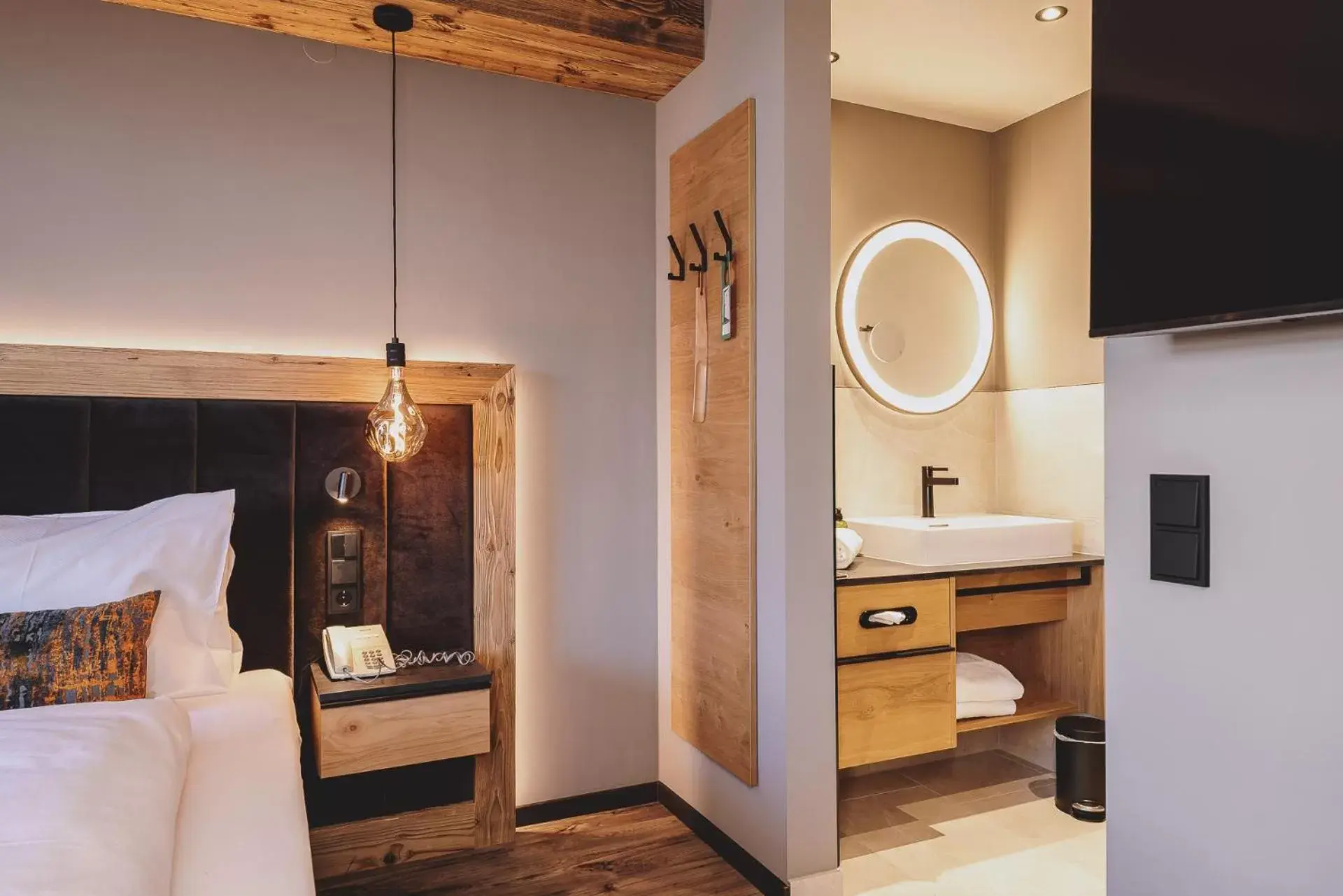 Bedroom, Bathroom in ALTE POST Gastein - Alpine Boutique Hotel & Spa