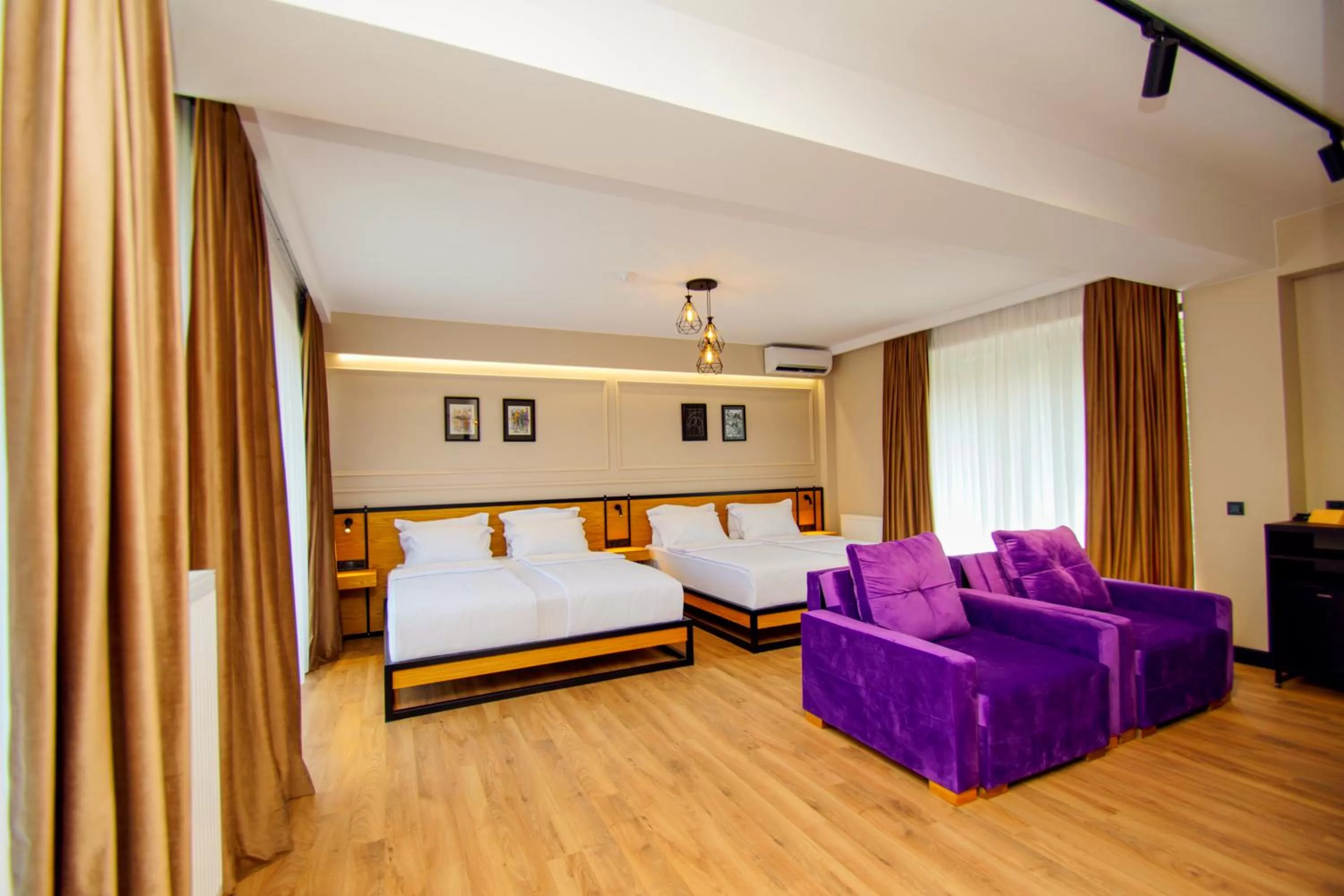 Photo of the whole room, Bed in Borjomi Bridge Hotel