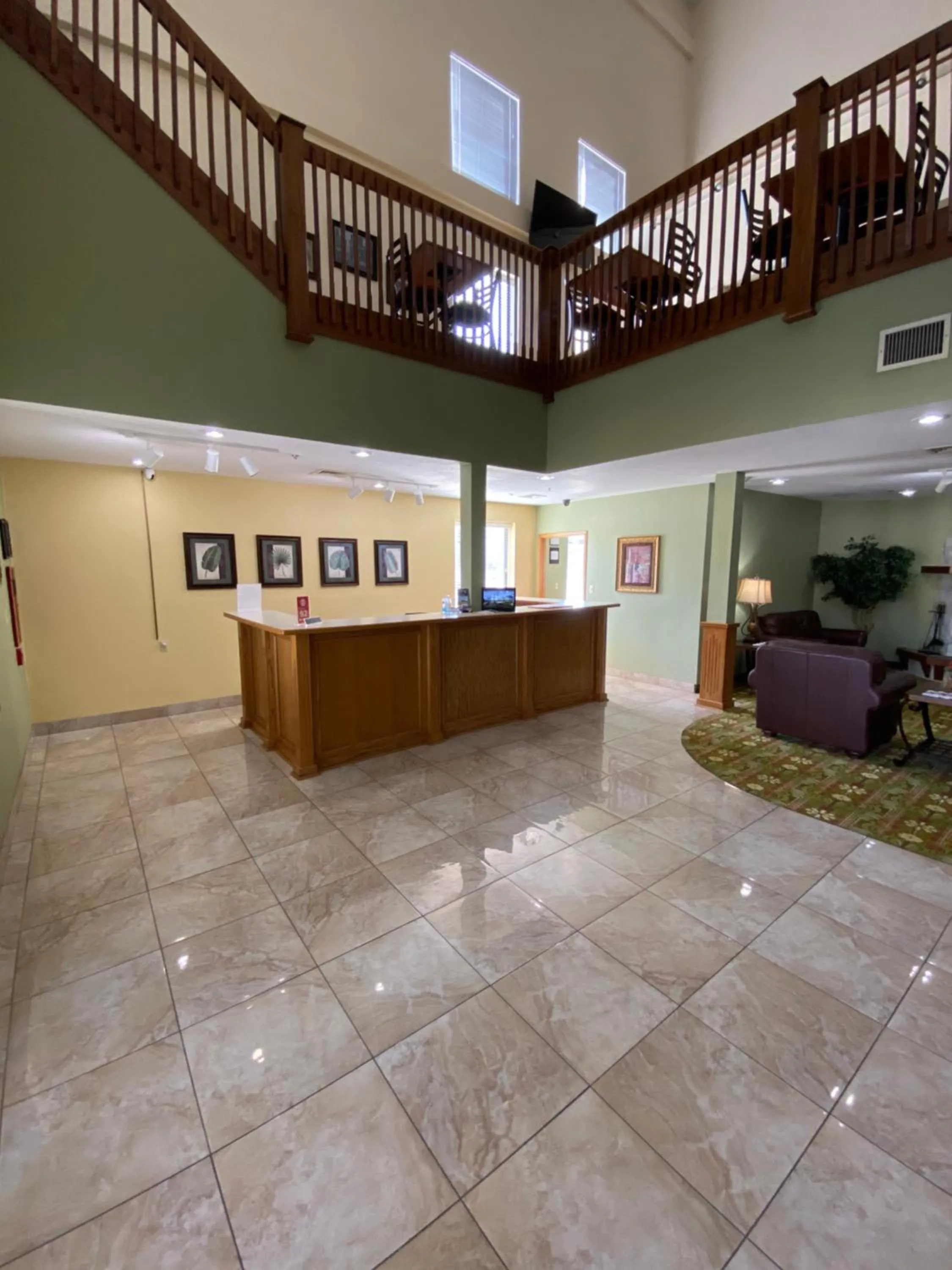 Lobby or reception in Brookwood Inn Branson