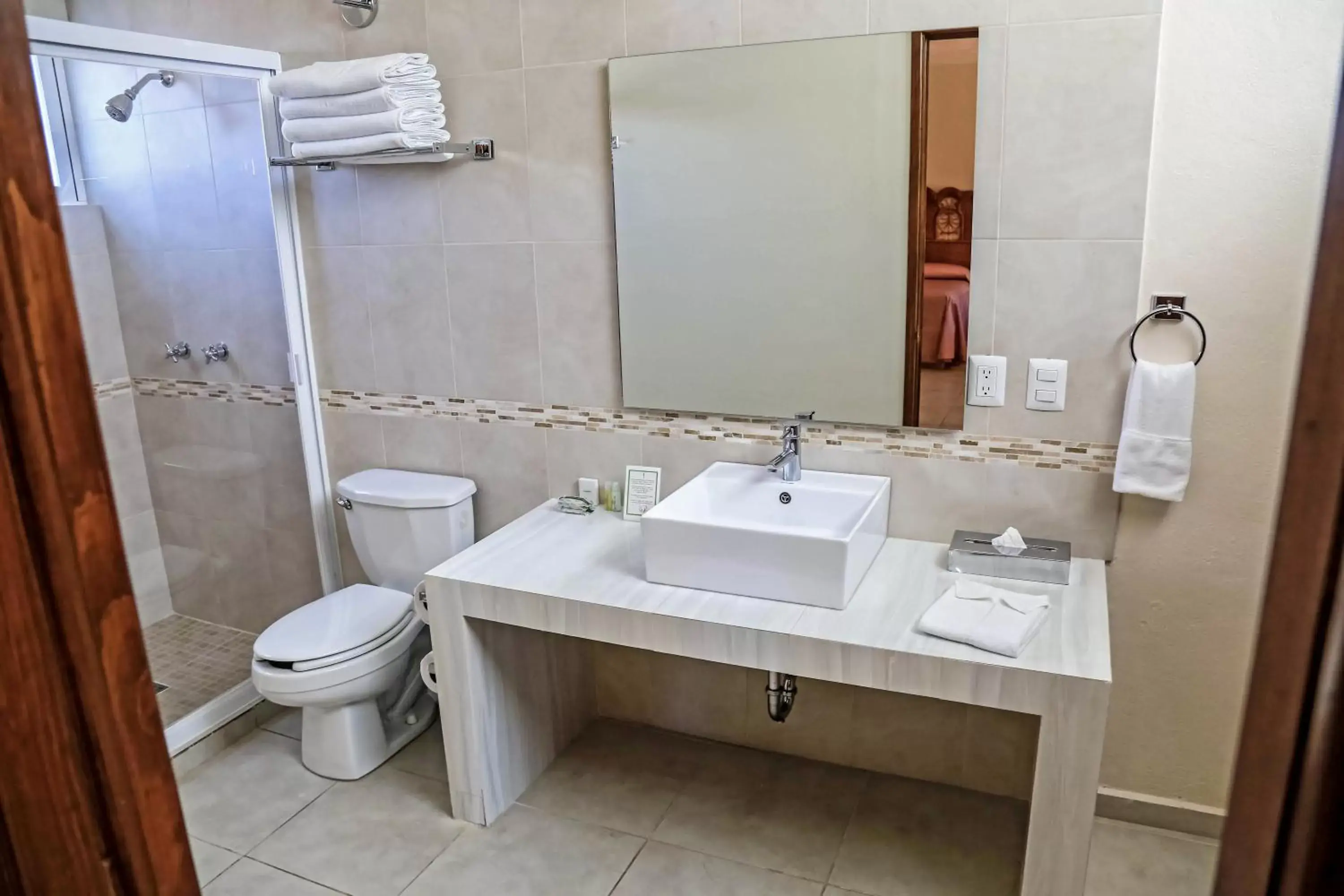 Bathroom in Hotel La Plaza de Tequisquiapan