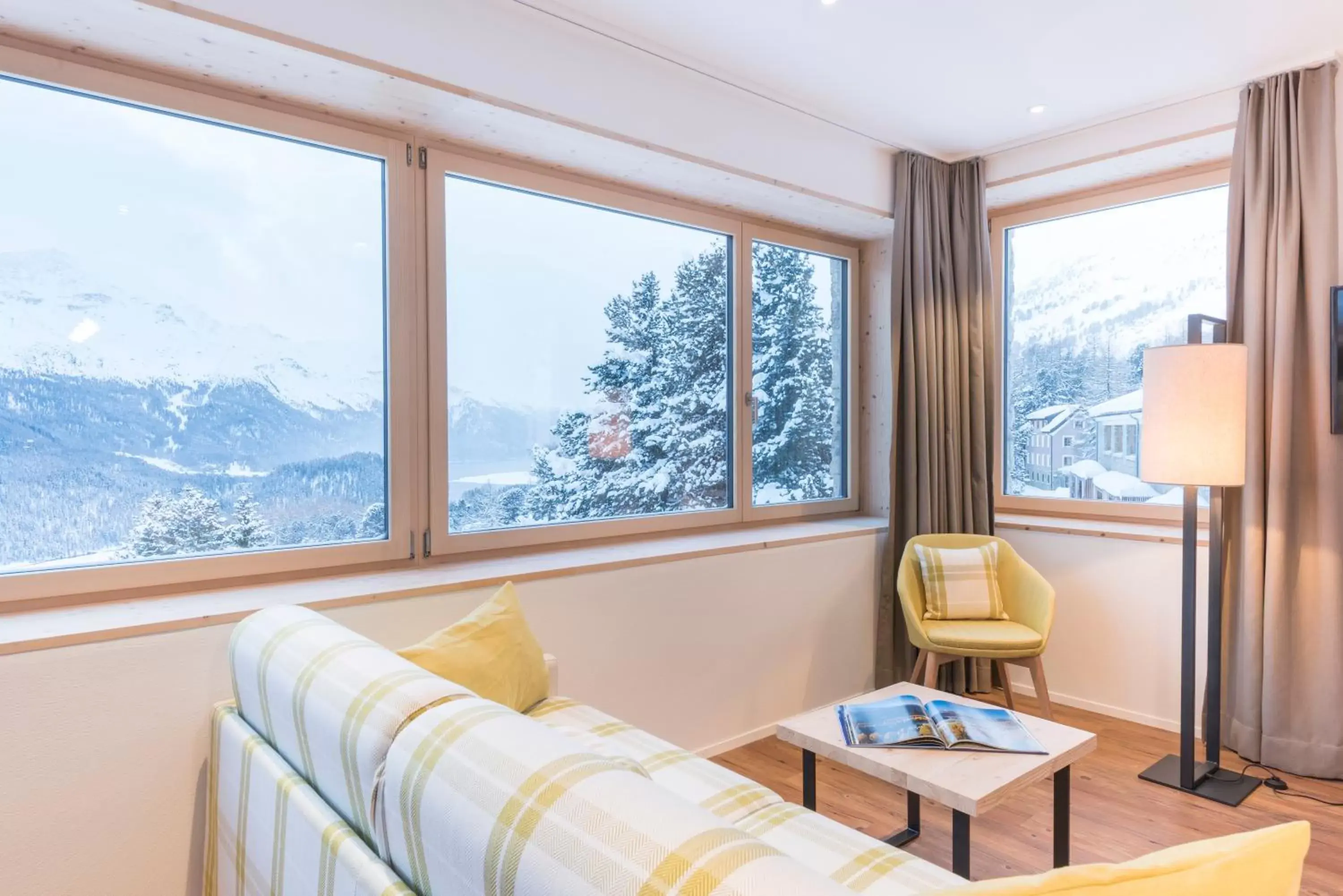 Mountain view, Seating Area in Berghotel Randolins