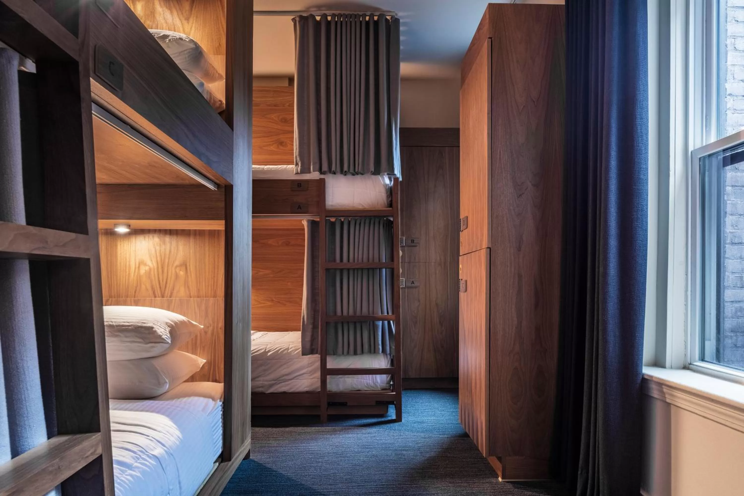 bunk bed, Bed in Found Hotel Boston Common