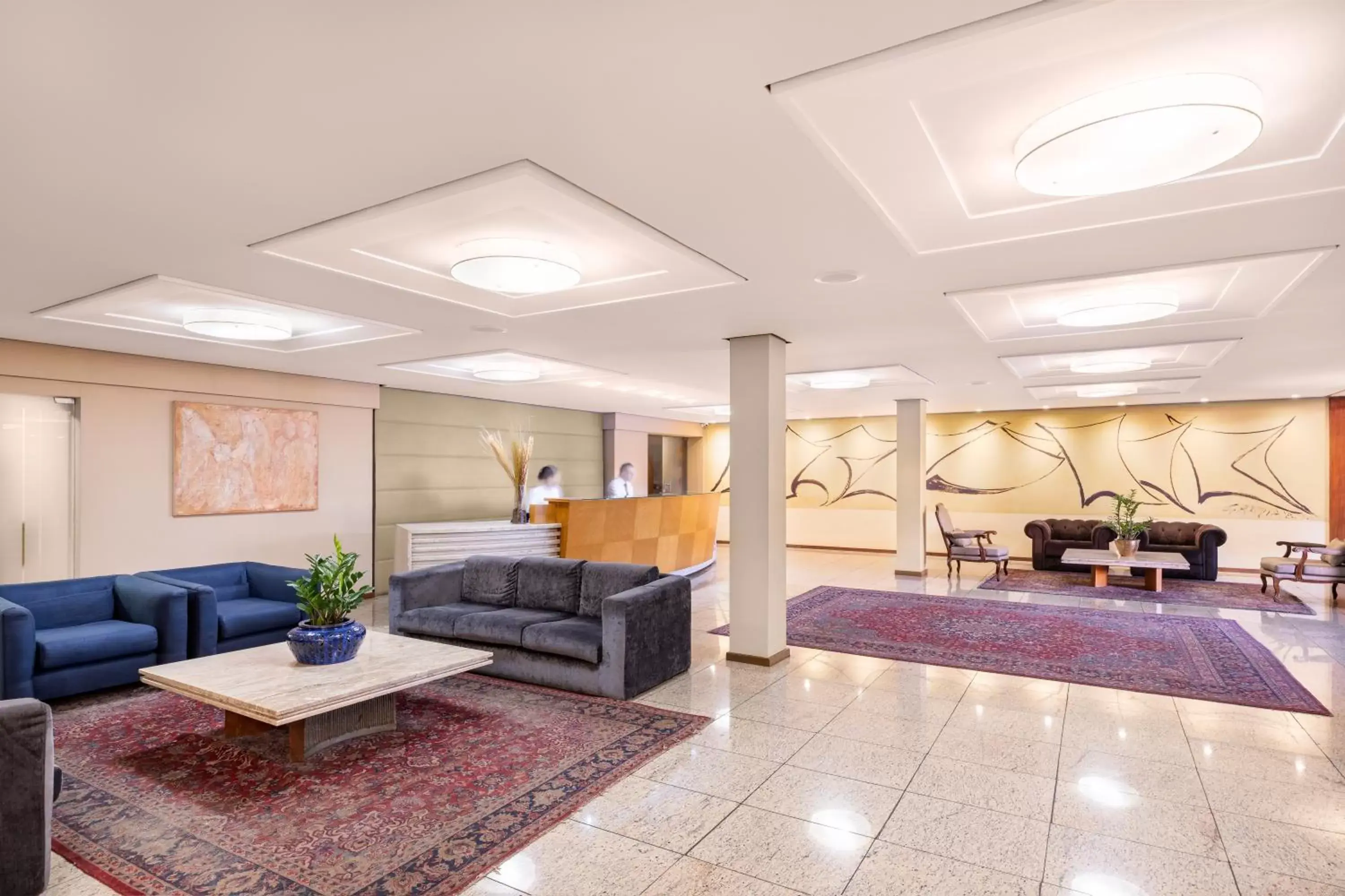 Lobby or reception in Hotel Crystal Lobby or reception in Hotel Crystal