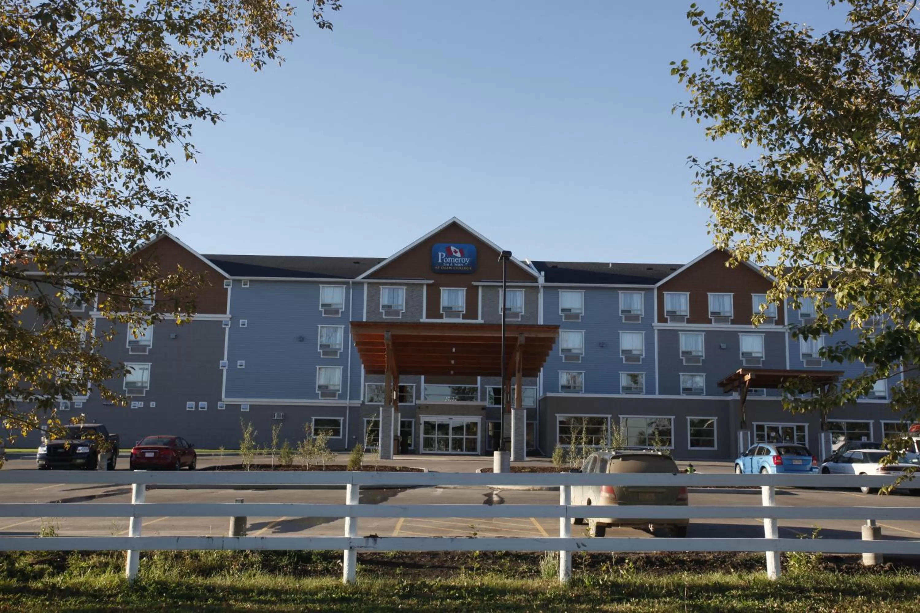 Property building in Pomeroy Inn & Suites at Olds College