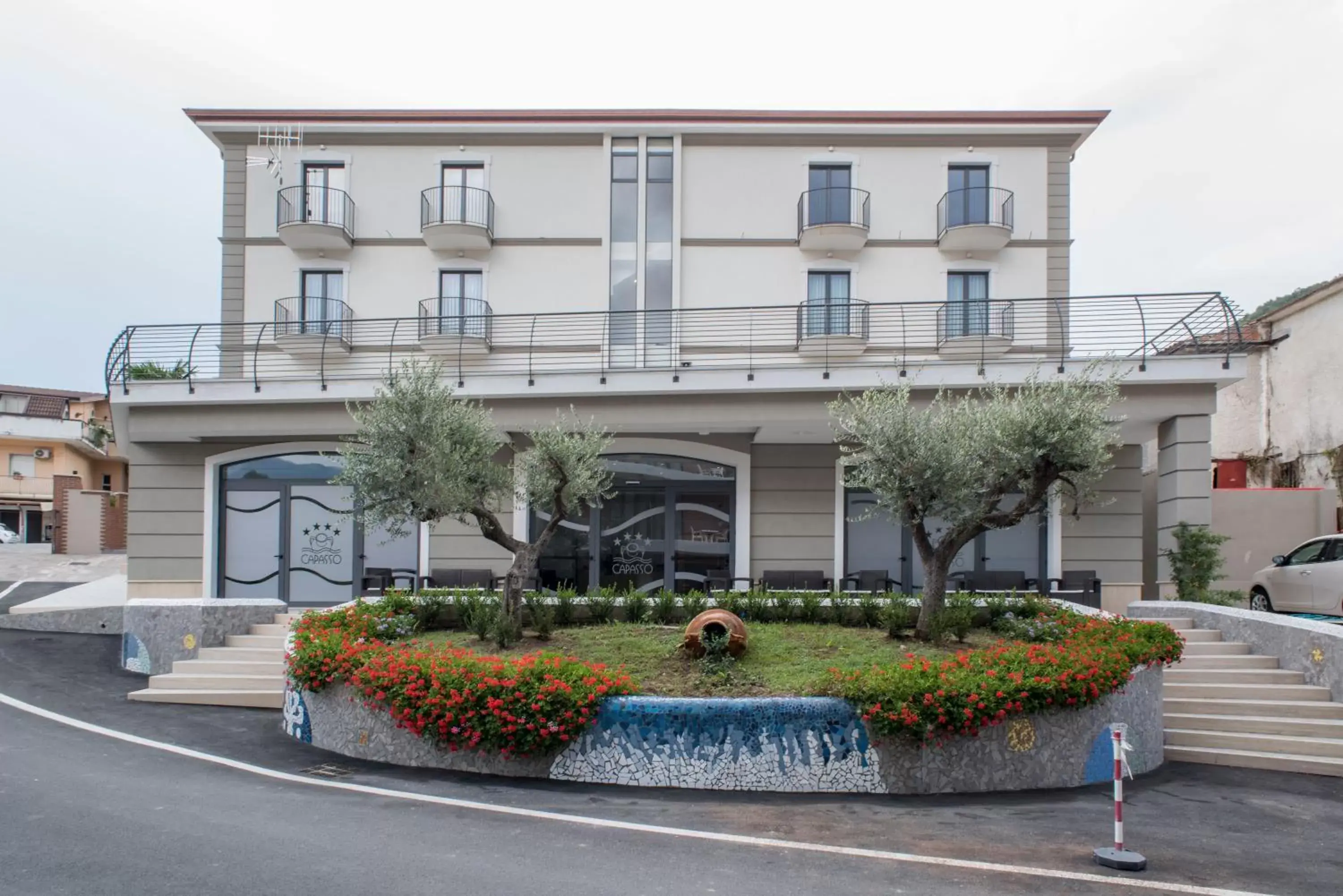 Balcony/Terrace, Property Building in Hotel Terme Capasso