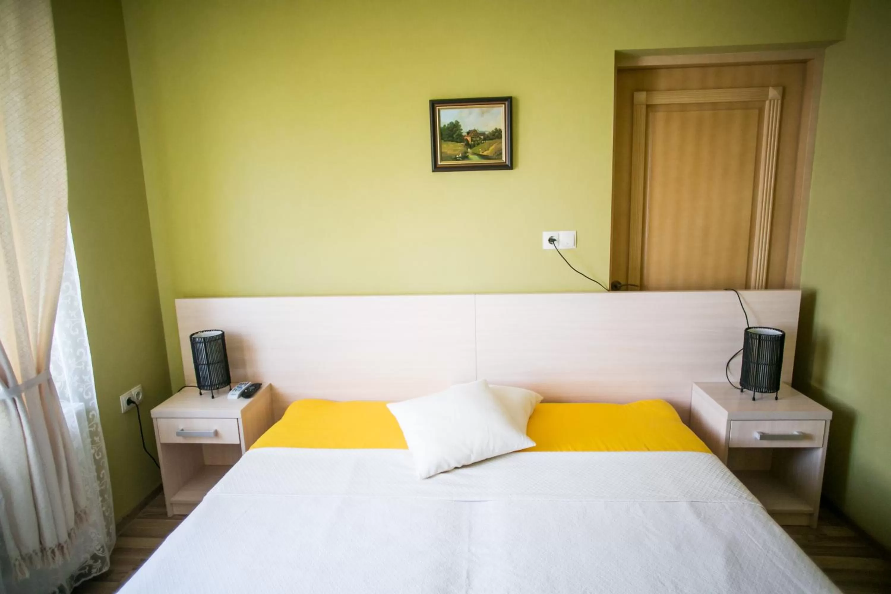 Bed in Tulipan Hotel Aquapark