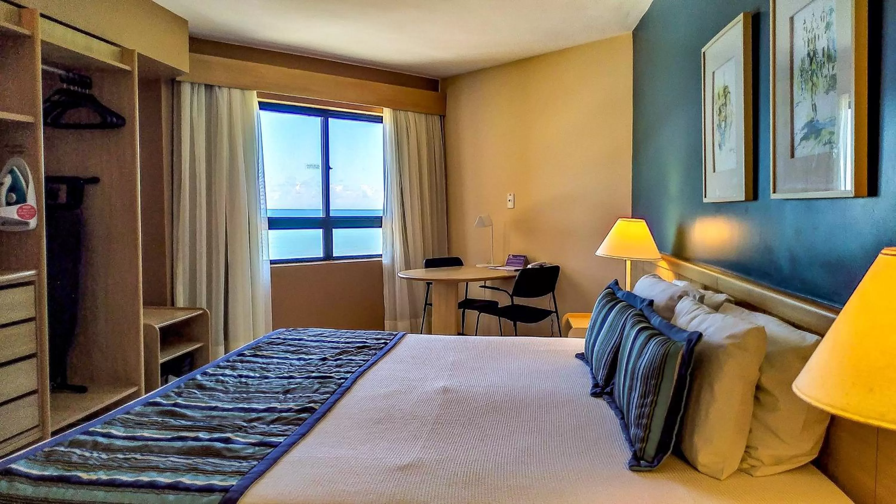 Bed in Reymar Hotel Maceió