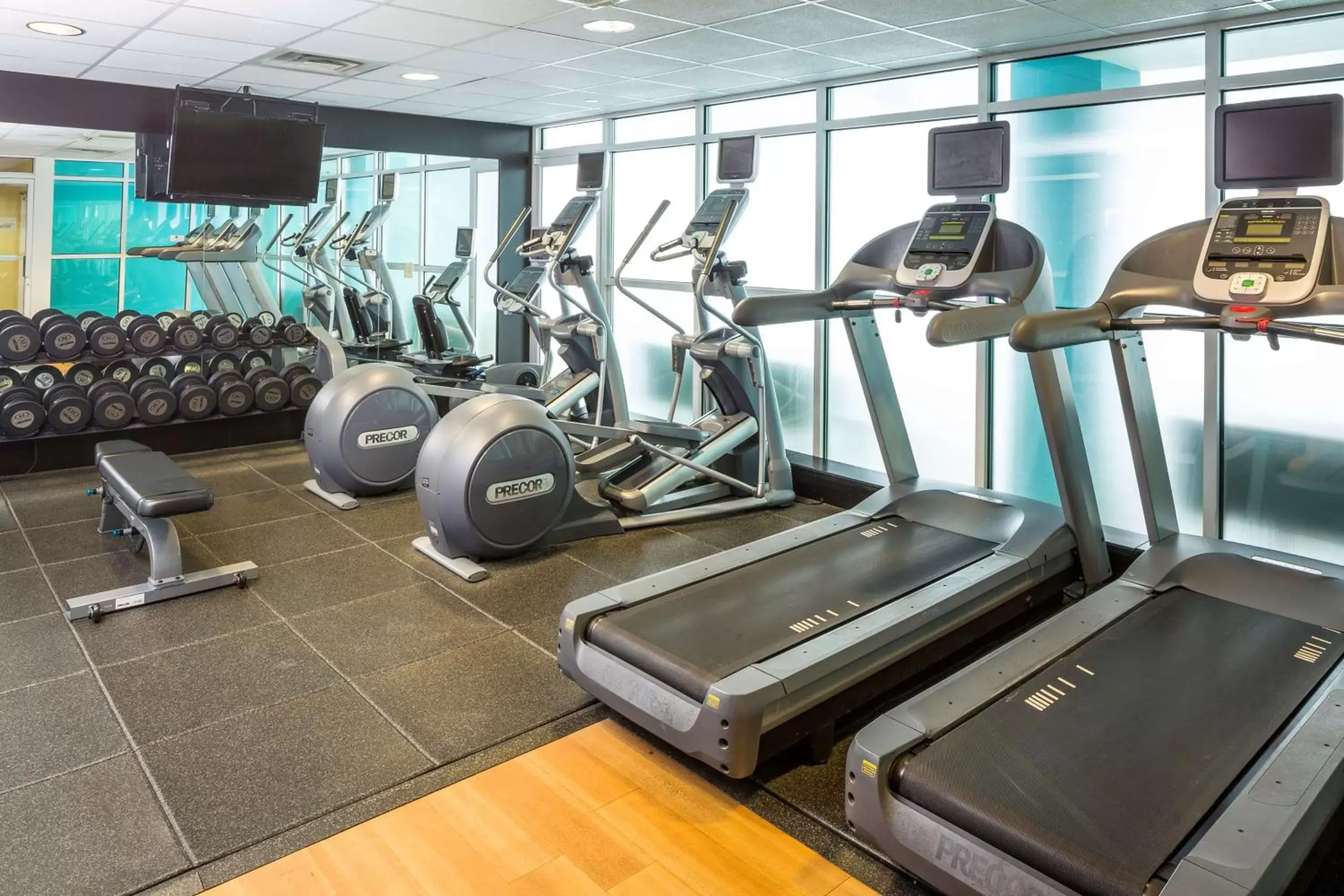 Fitness centre/facilities, Fitness Center/Facilities in DoubleTree by Hilton Hotel Wilmington