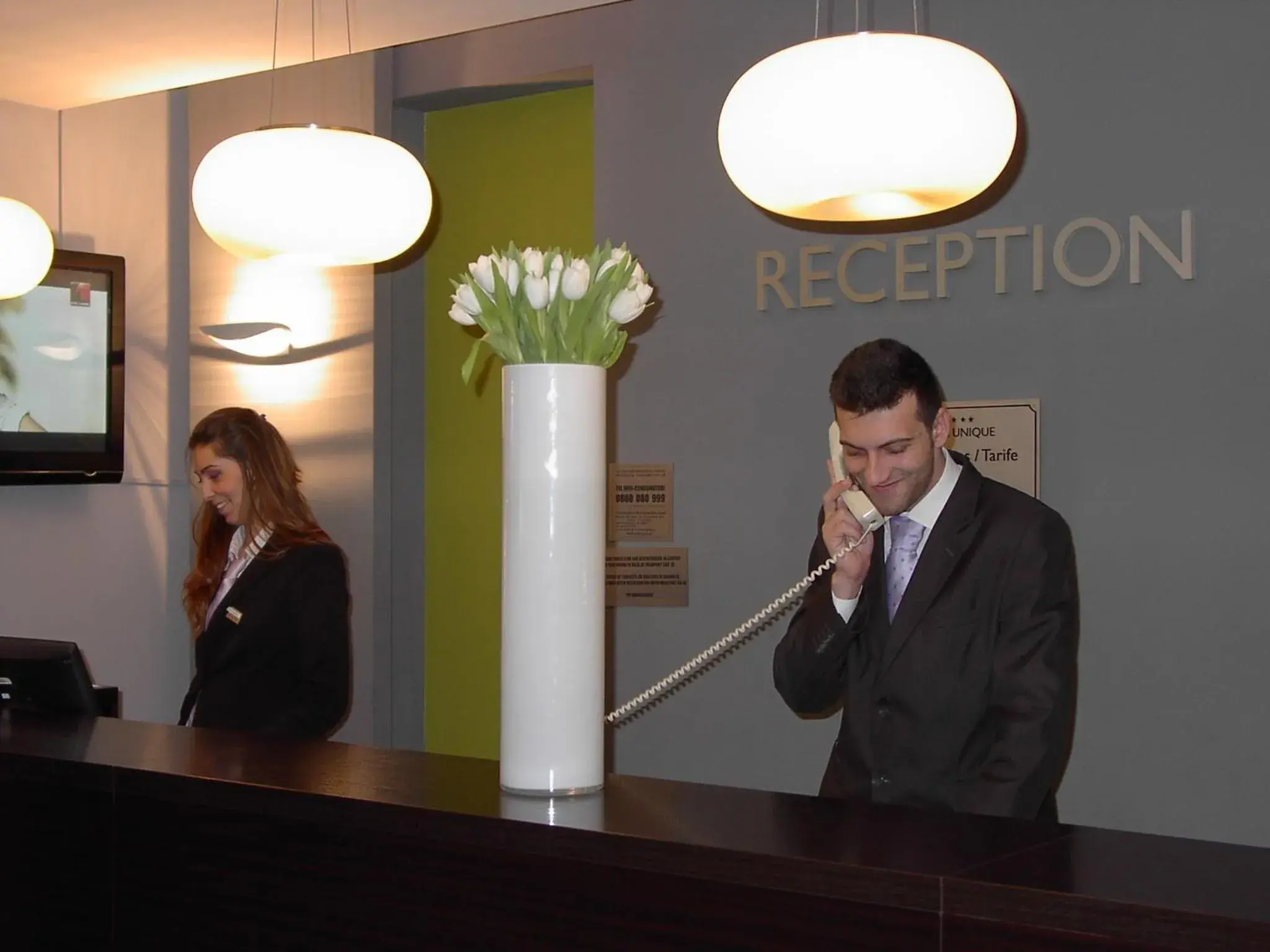 Staff, Lobby/Reception in Hotel Unique Bucharest