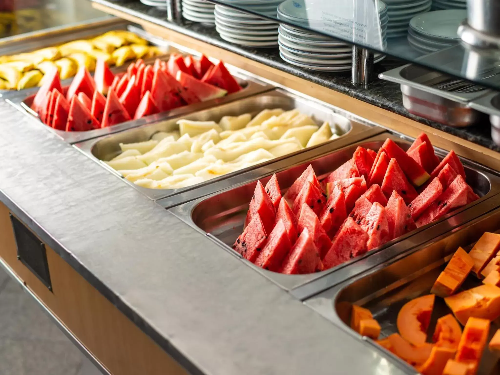 Buffet breakfast in Real Castilha Hotel