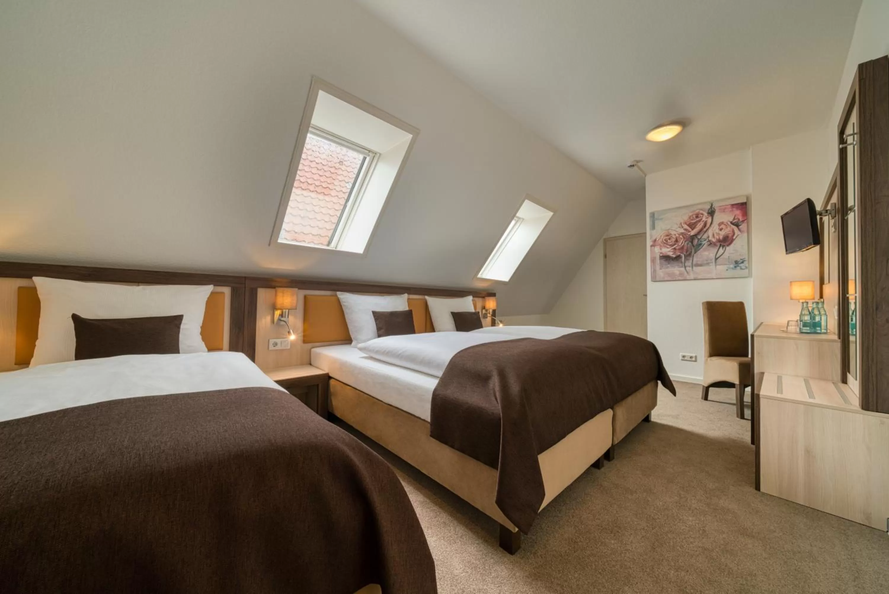 Bed in Hotel Am Fischmarkt