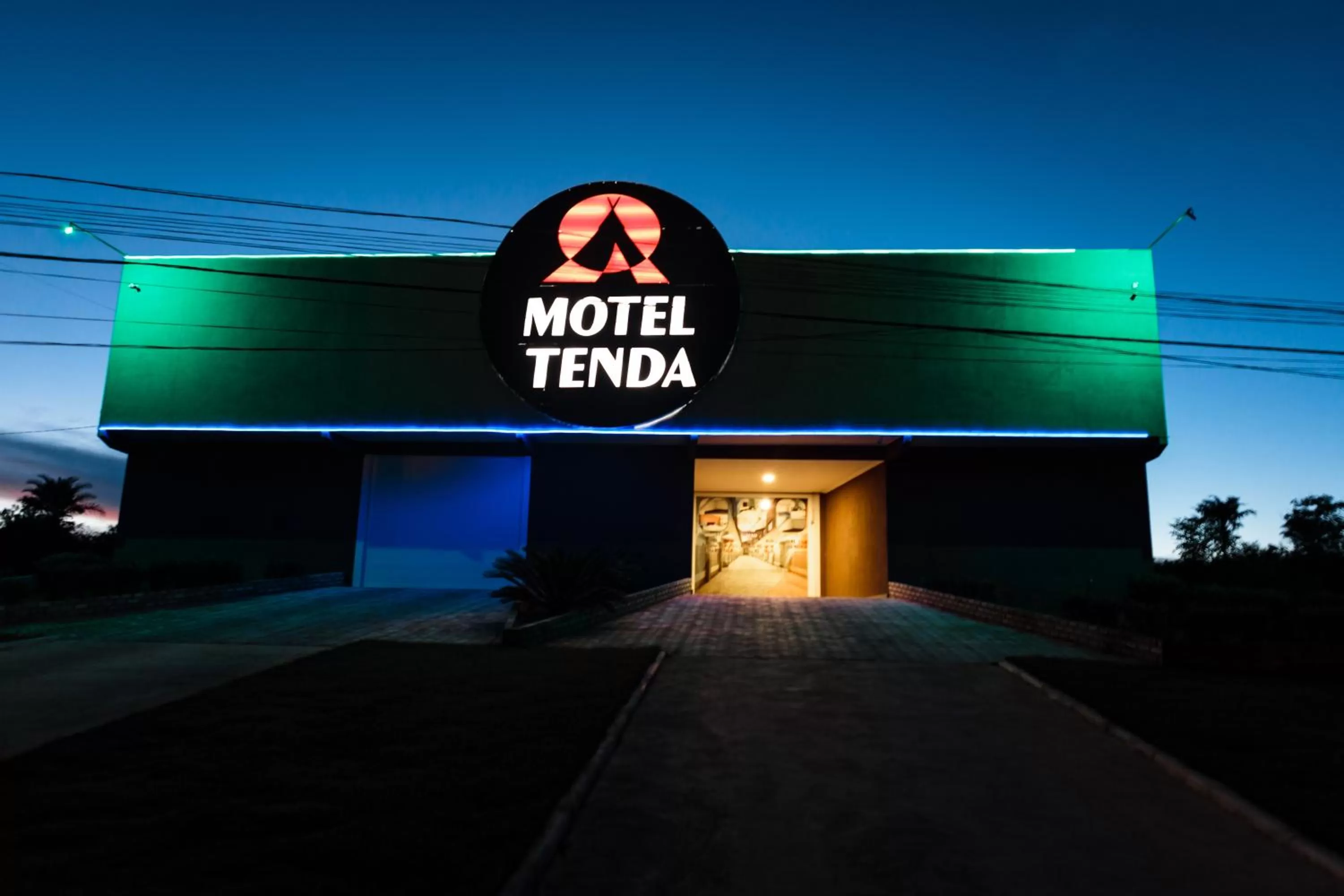 Facade/entrance in Motel Tenda