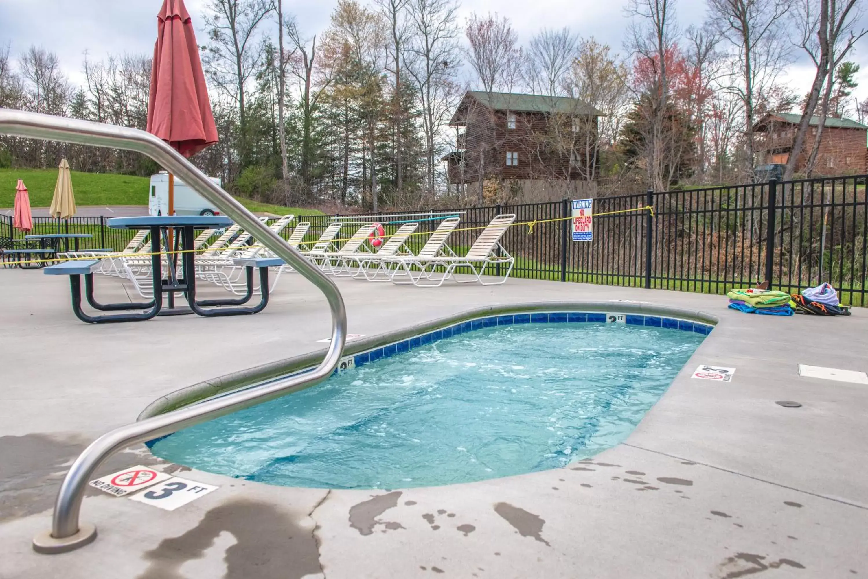 Swimming Pool in Sandy's Sanctuary