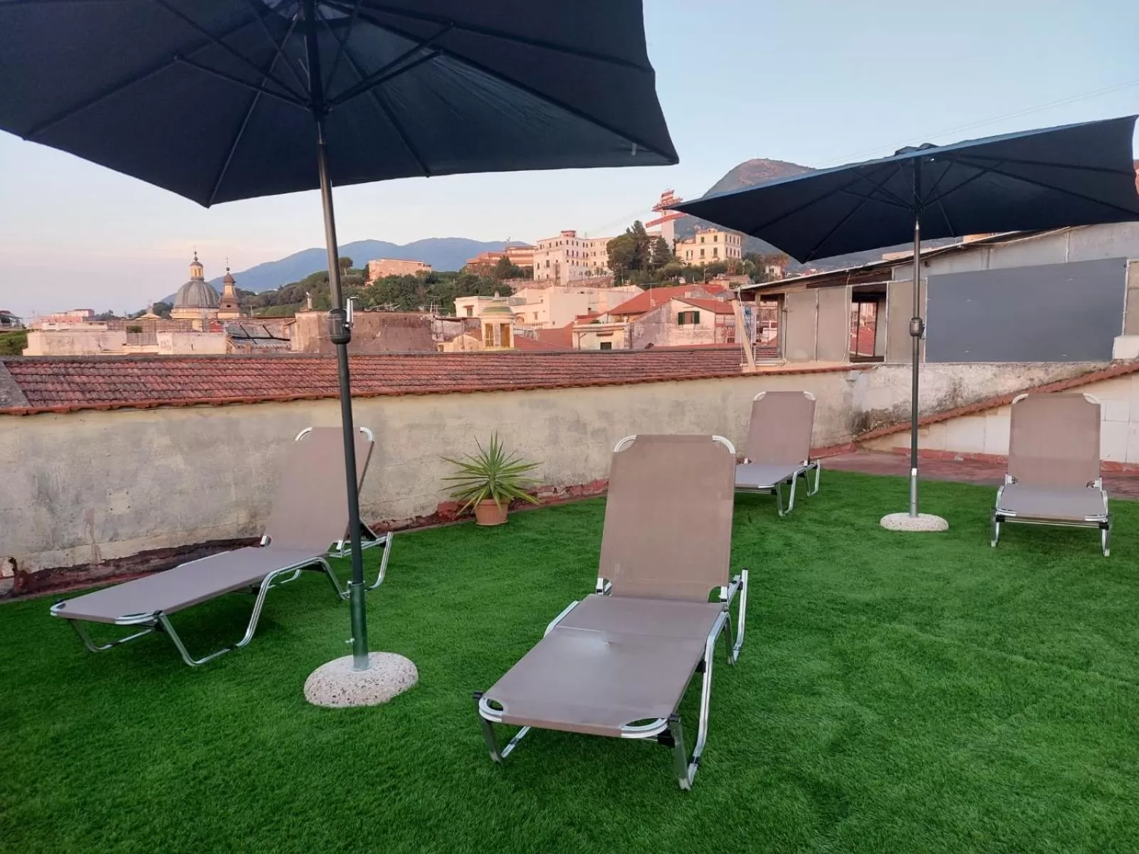 Patio in B&B Terrazza In Centro