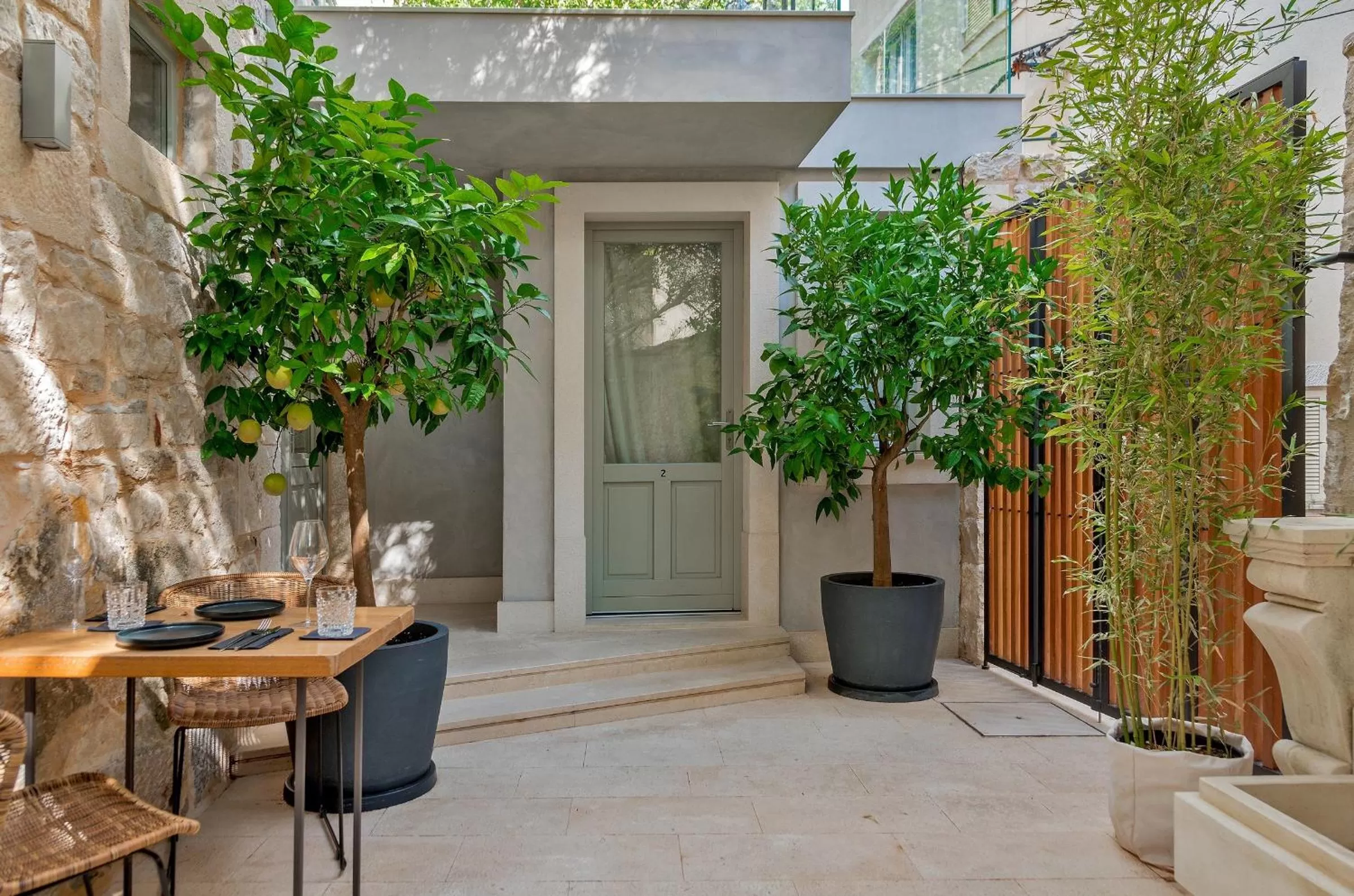 Patio in Heritage Hotel 19