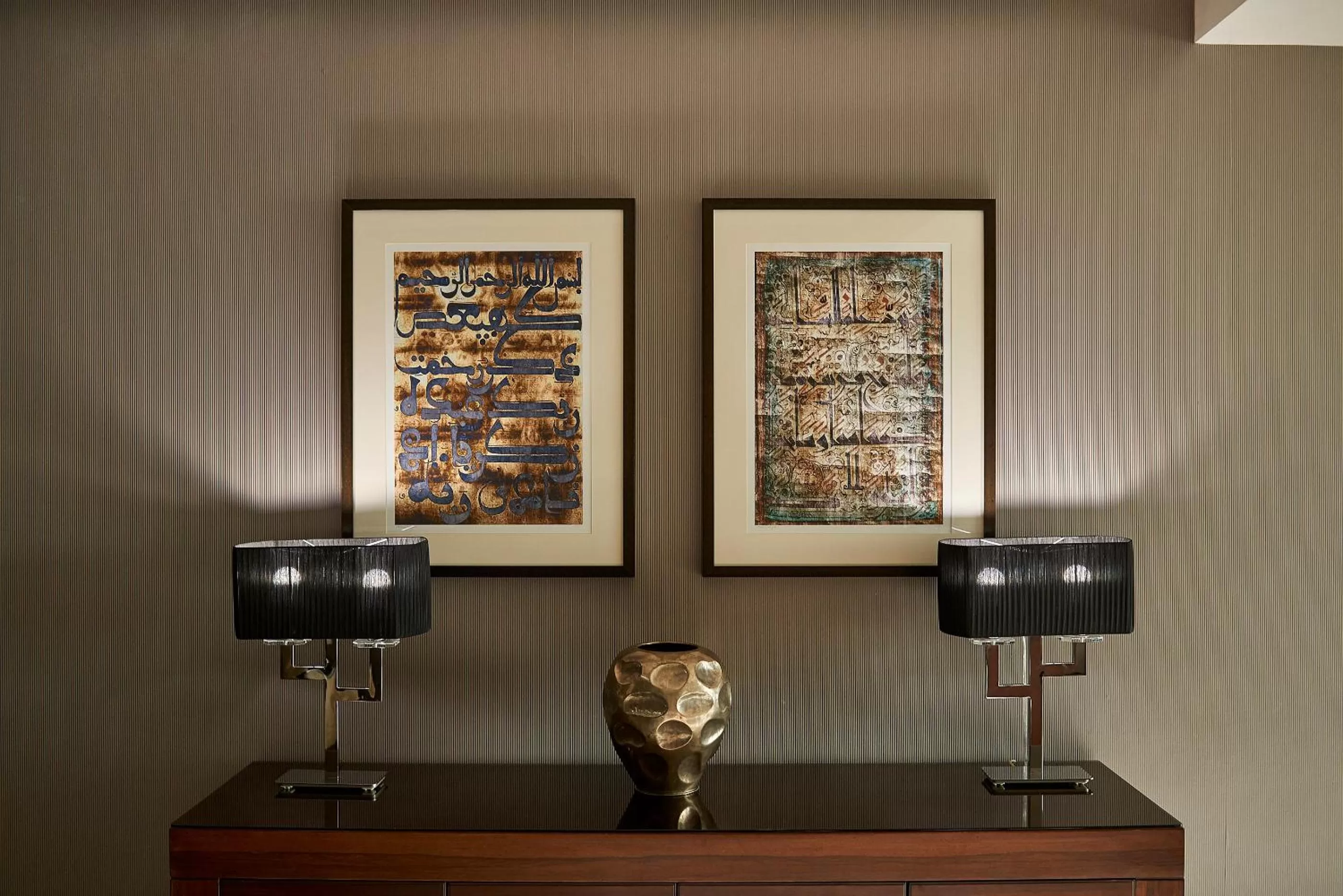 Decorative detail in Safir Fintas Hotel Kuwait