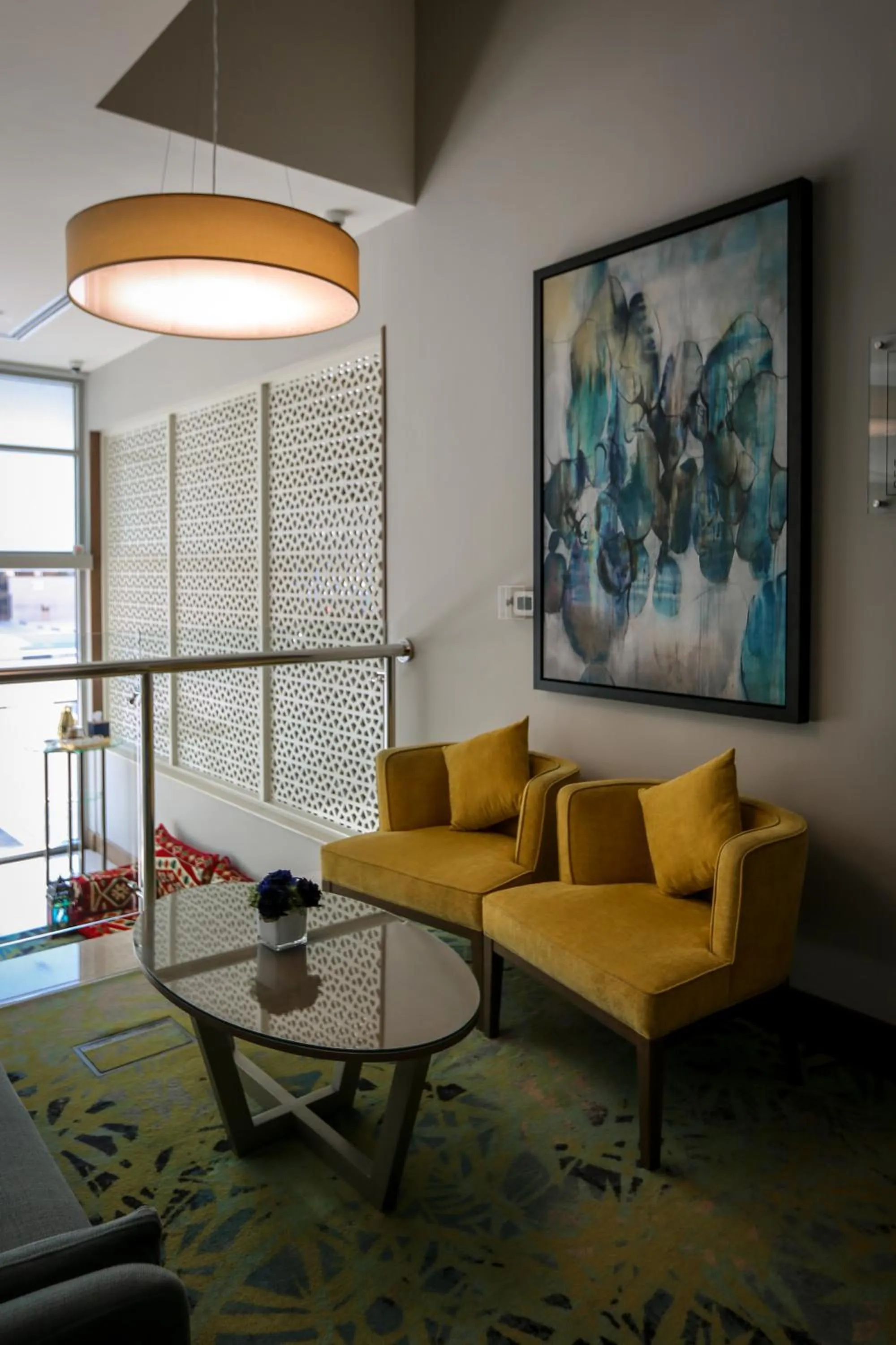 Lobby or reception in MENA Plaza Hotel Albarsha At The Mall