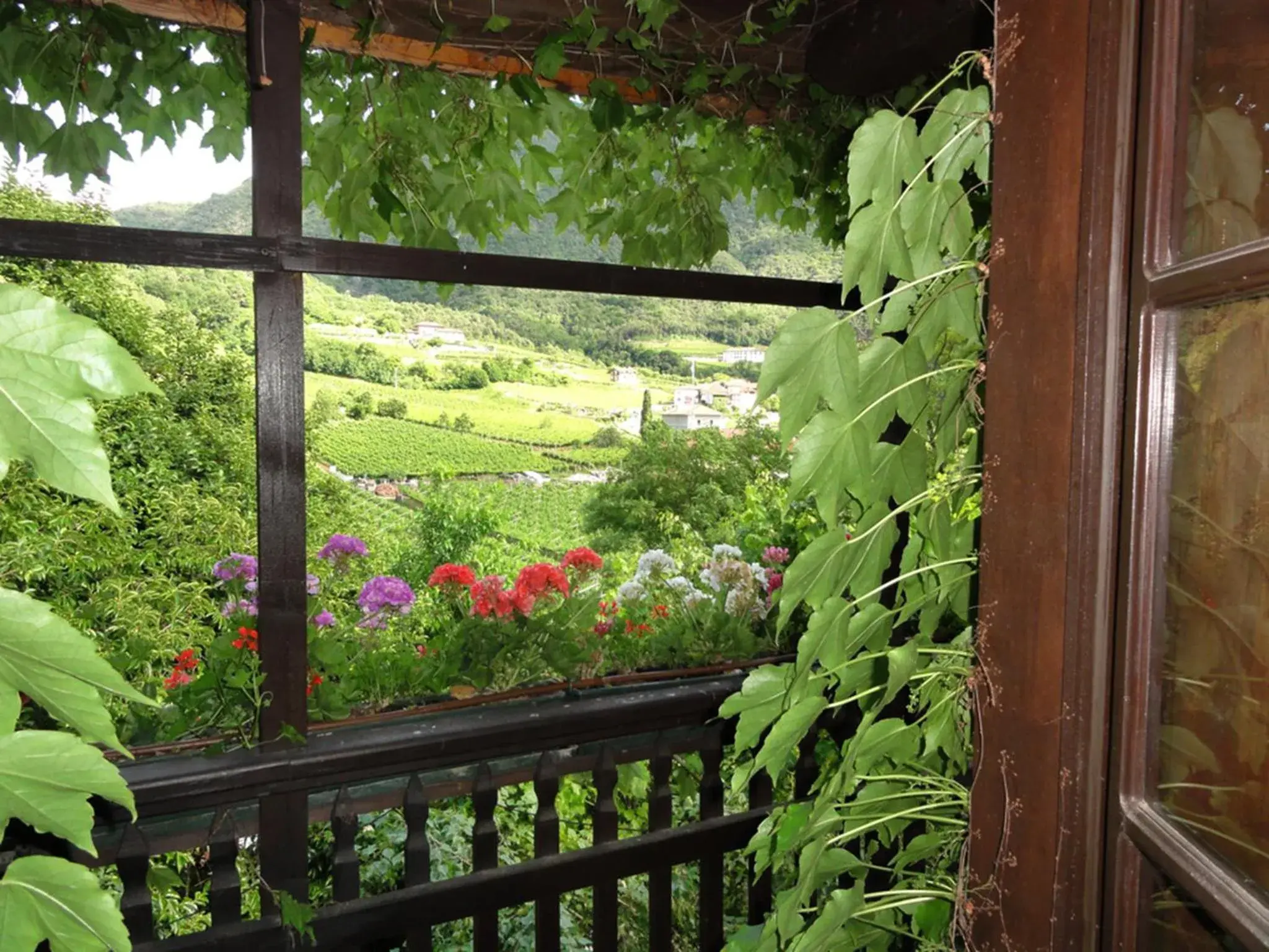 Landmark view, Balcony/Terrace in Villa Bertagnolli - Locanda Del Bel Sorriso