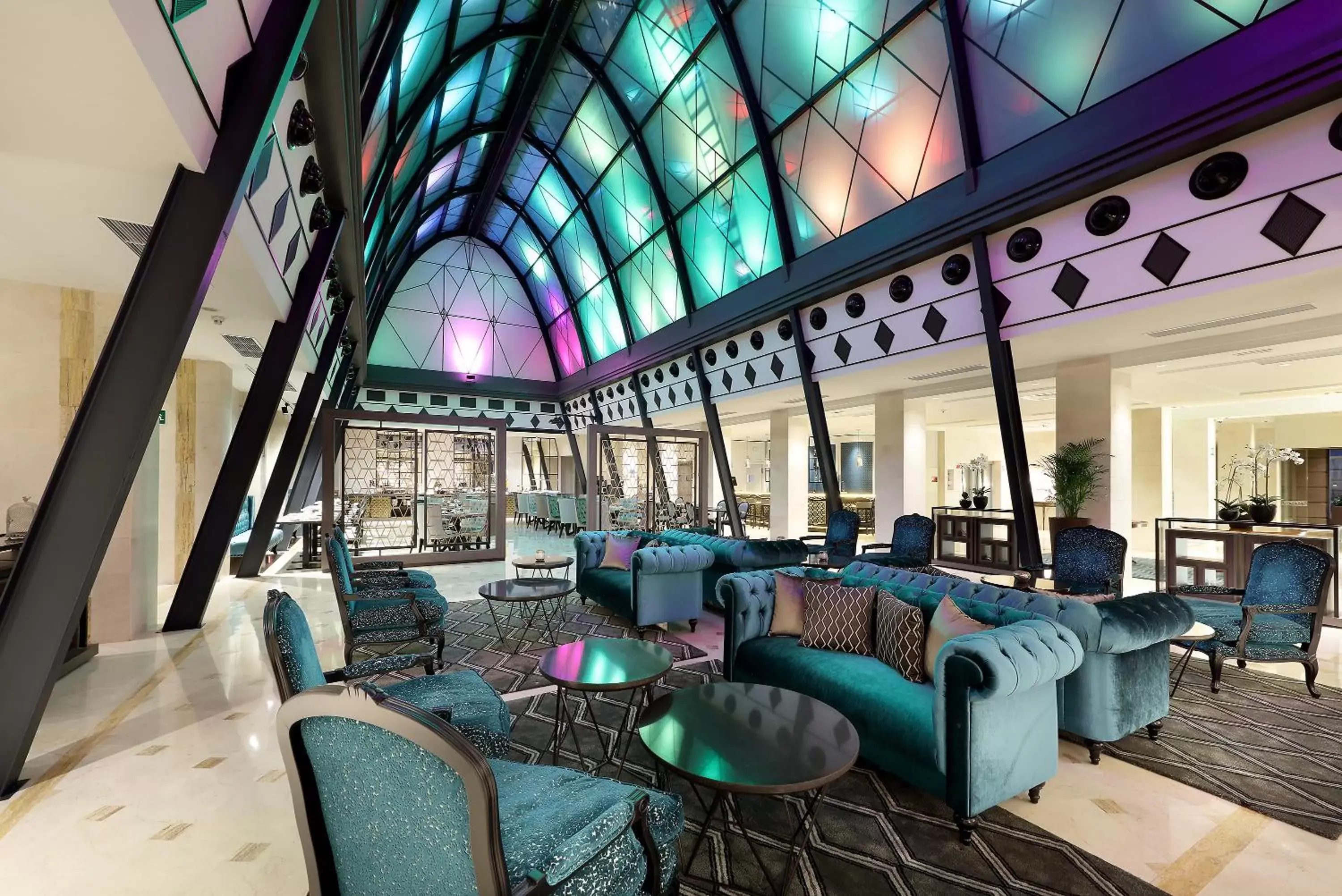 Lobby or reception in Eurostars Casa de la Lírica Lobby or reception in Eurostars Casa de la Lírica