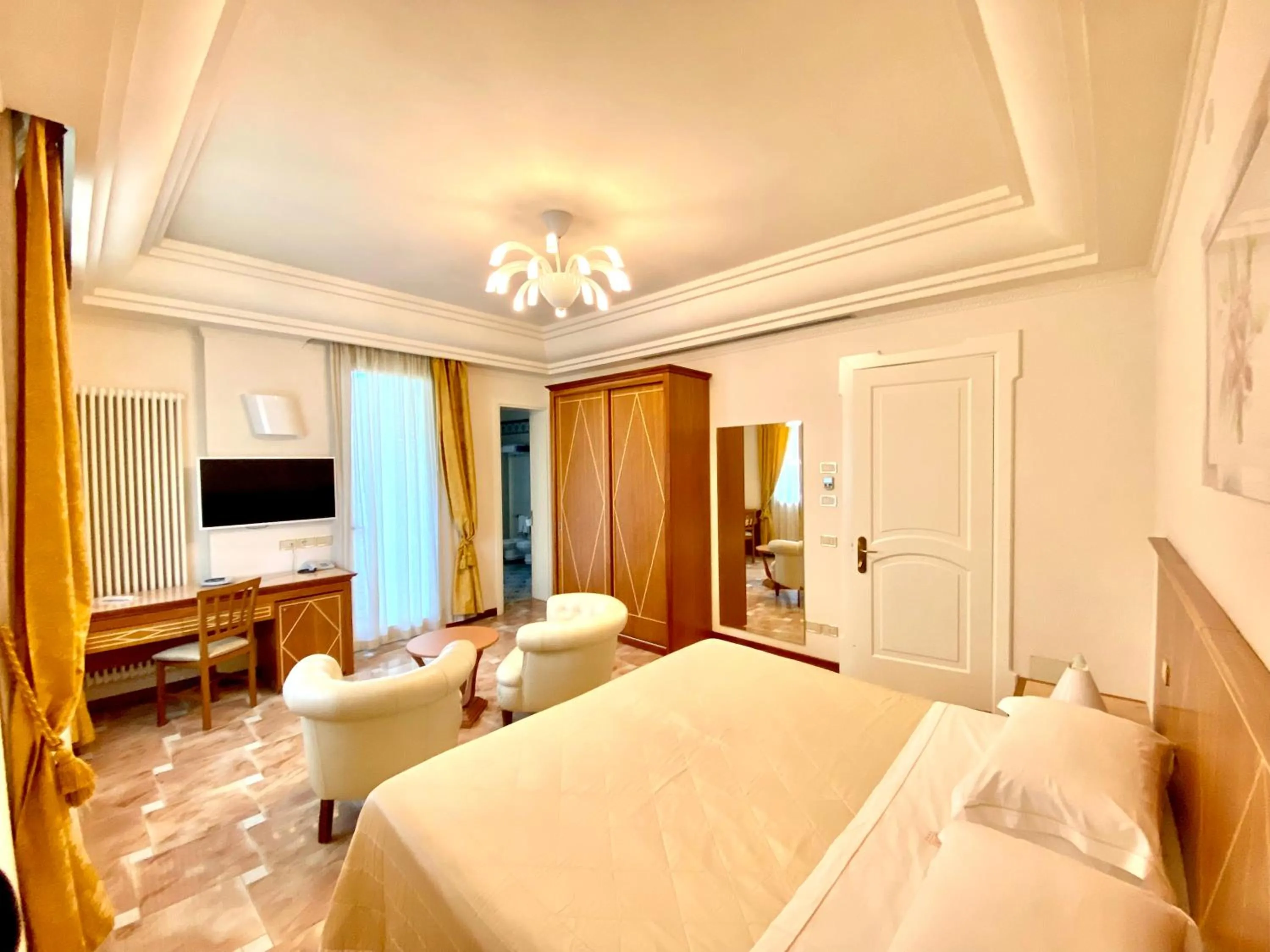 Bed in Hotel Aurelia