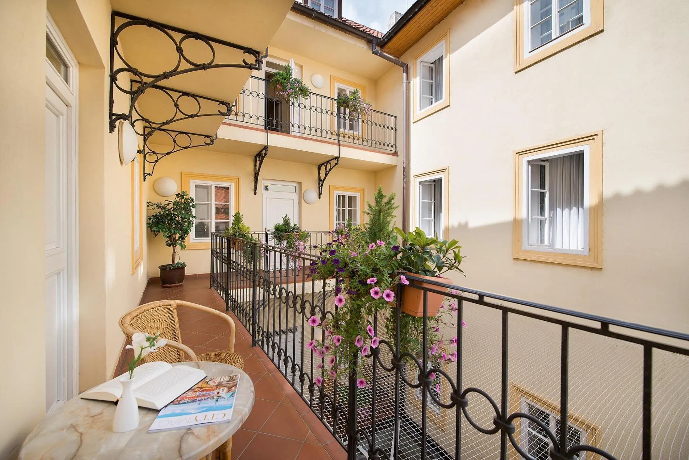 Balcony/Terrace in Boutique Hotel Constans