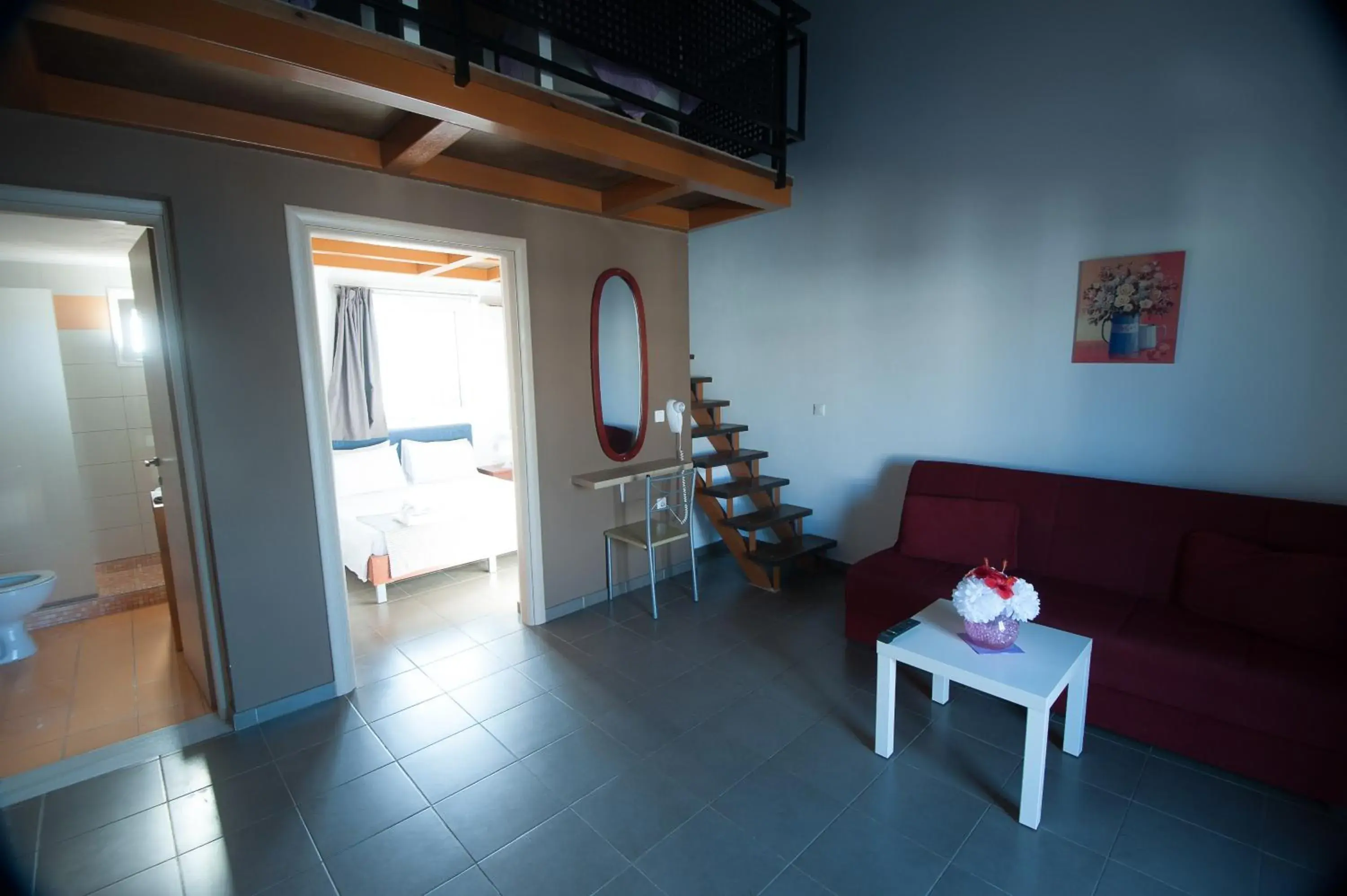 Living room, Seating Area in Elounda Sunrise Apartments