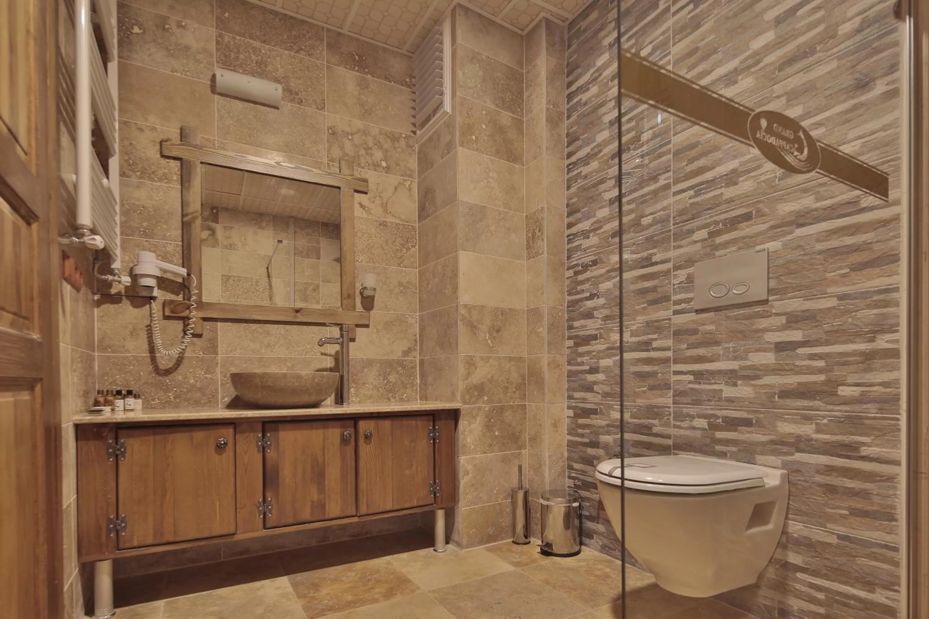 Shower in Grand Cappadocia Hotel