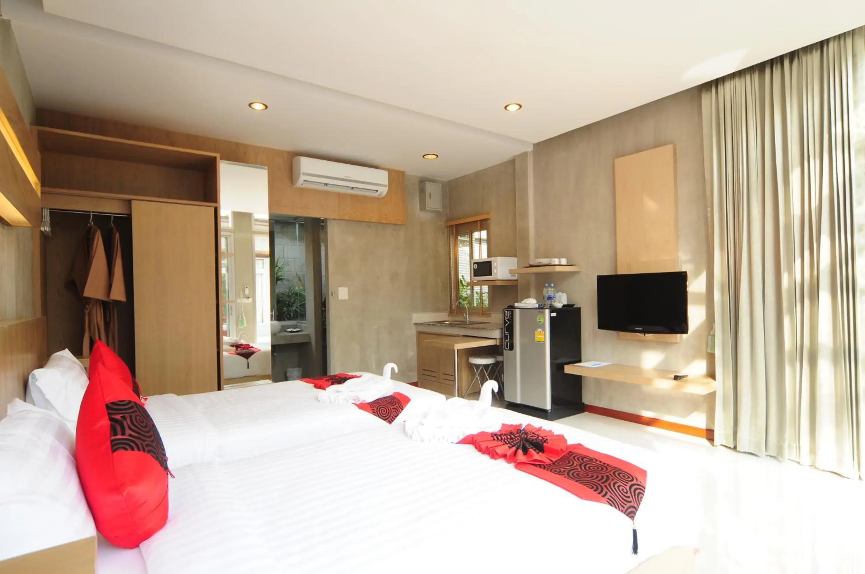 Bed in Phu NaNa Boutique Hotel - SHA Plus Bed in Phu NaNa Boutique Hotel - SHA Plus