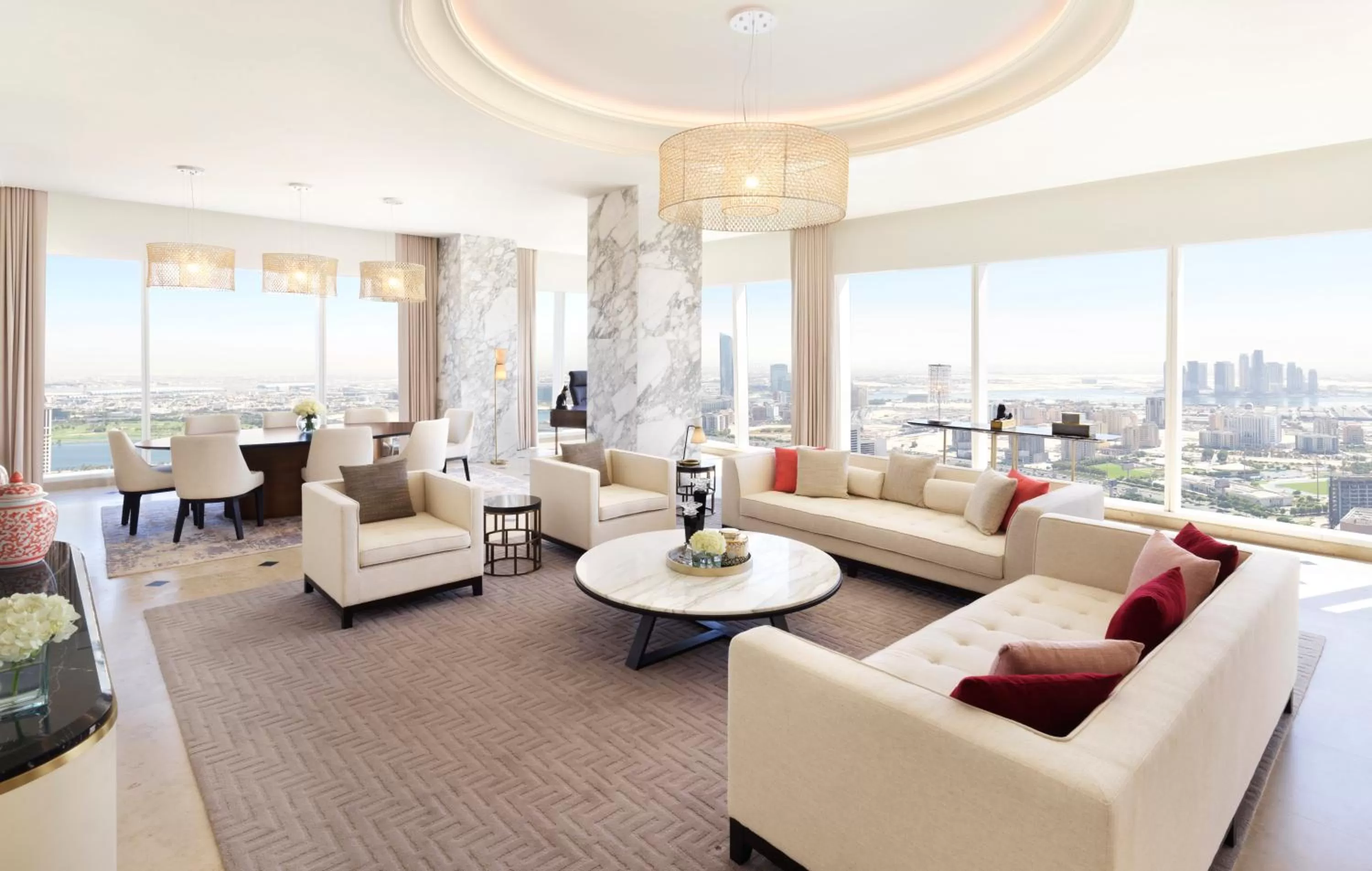 Living room in Sofitel Dubai The Obelisk