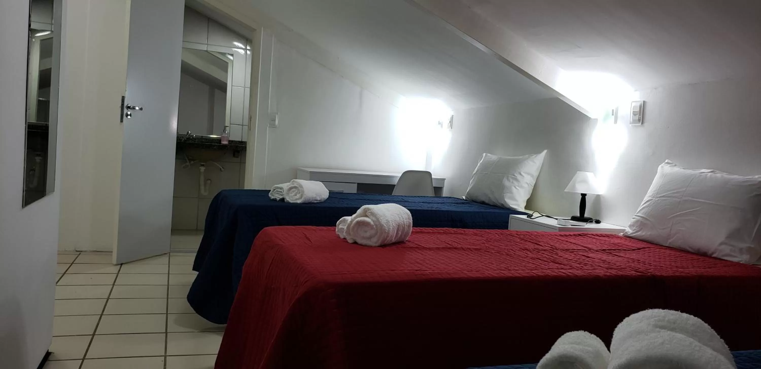 Bed in LIVE IN FORTALEZA HOTEL