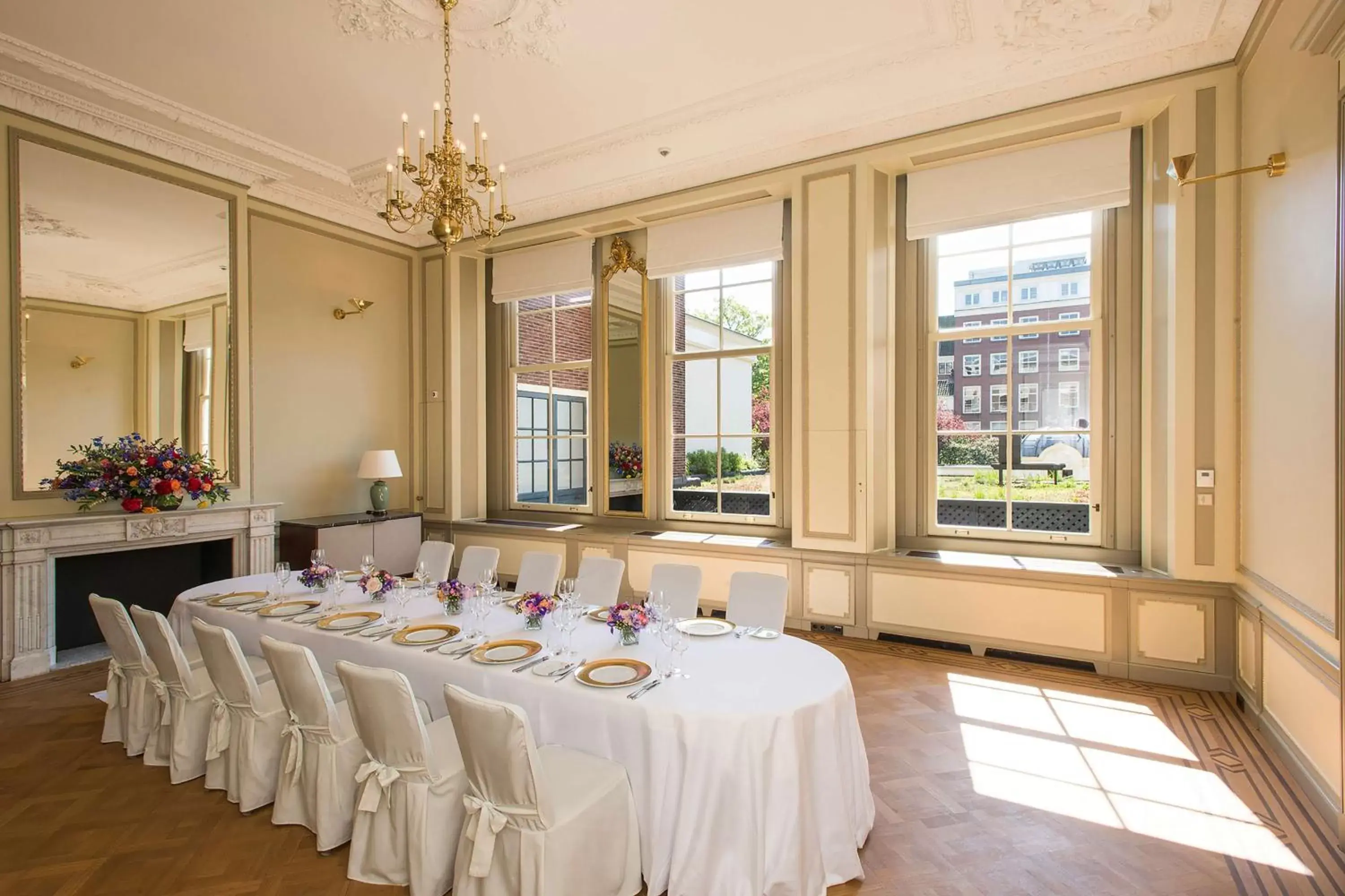 Meeting/conference room, Restaurant/Places to Eat in Waldorf Astoria Amsterdam