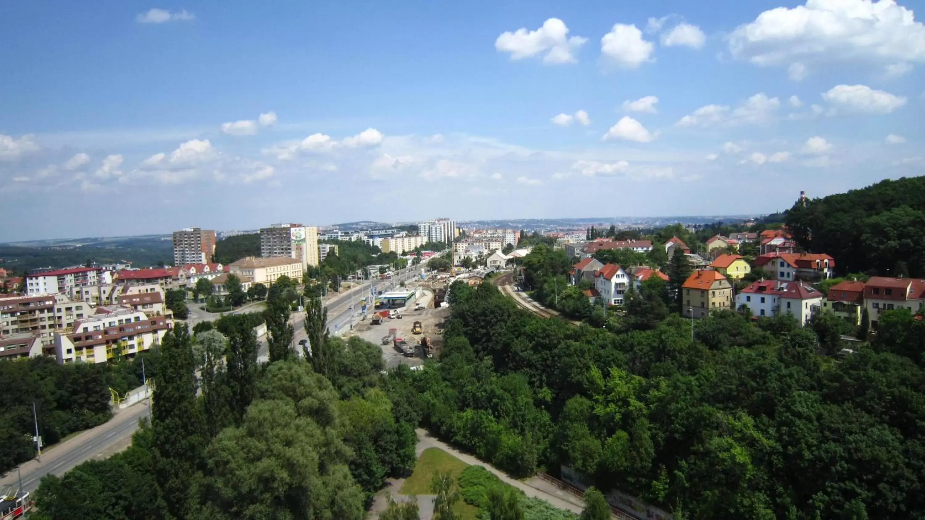 Neighbourhood, Bird's-eye View in Hotel Krystal