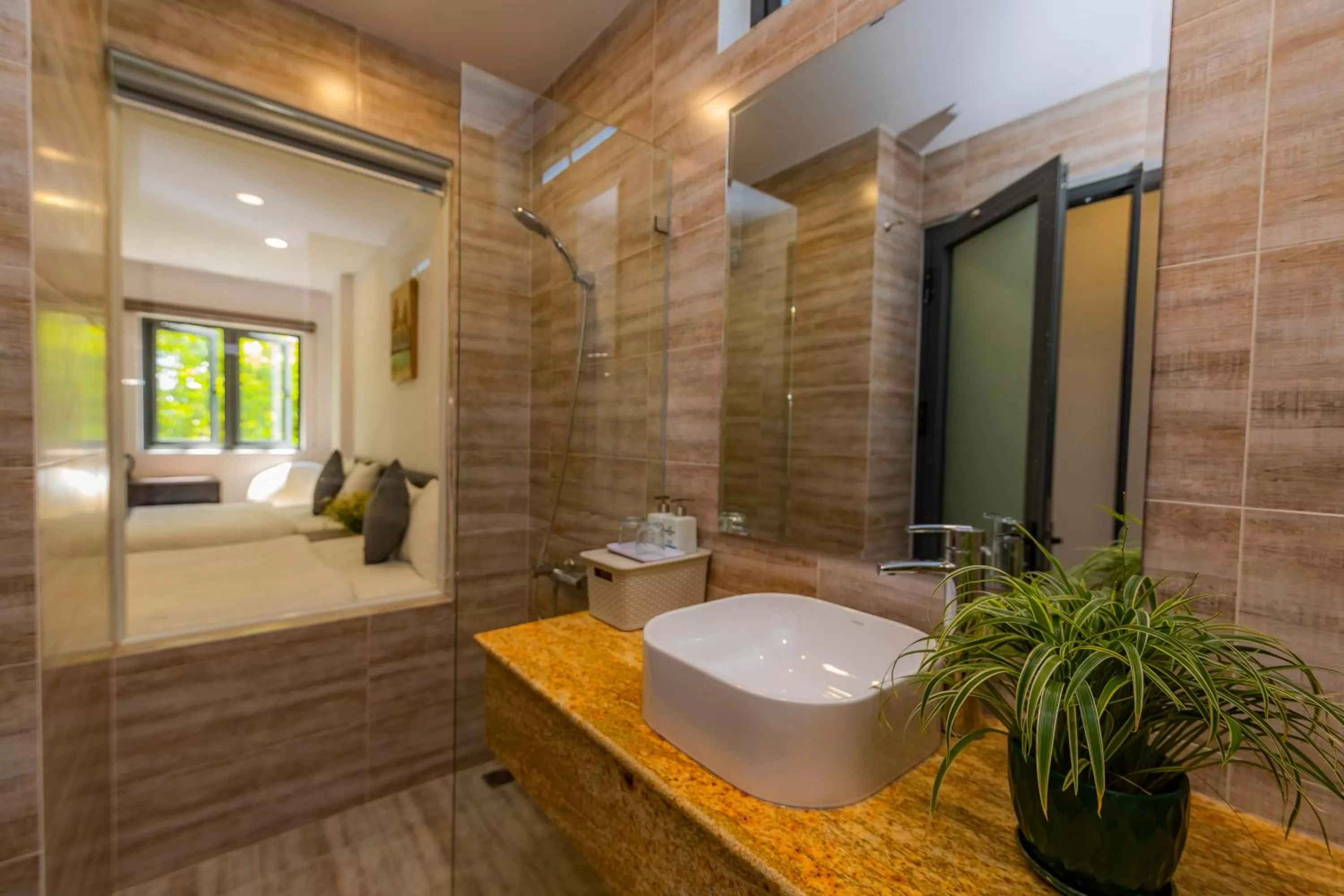 Bathroom in Khanh Uyen 3 Hotel