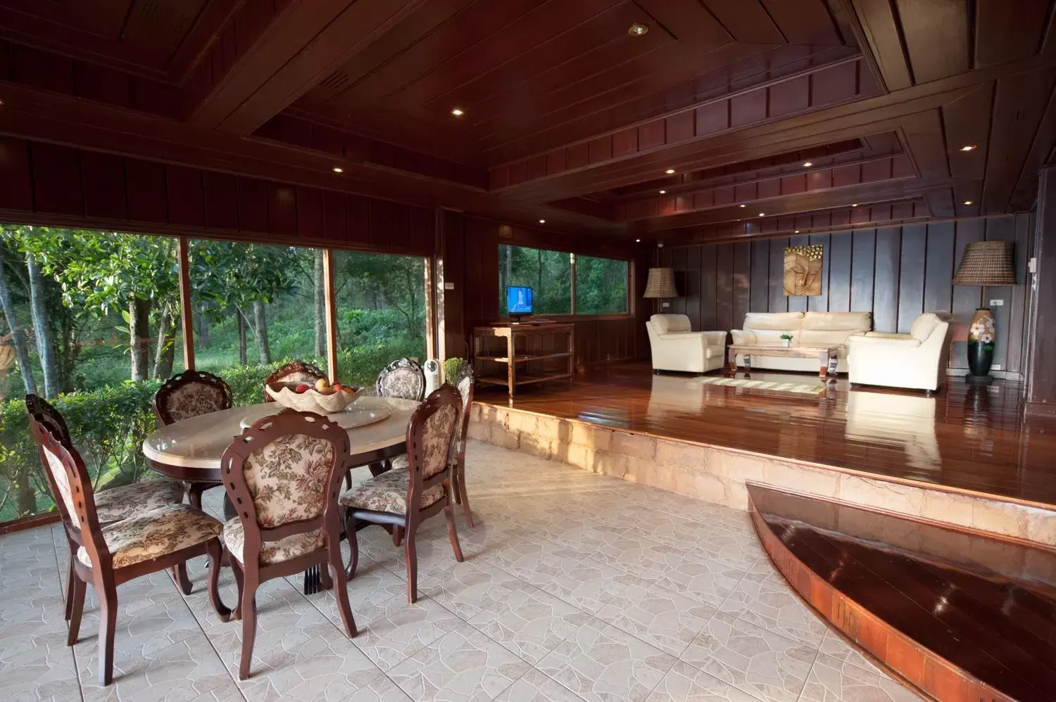 Living room in Koh Kood Beach Resort