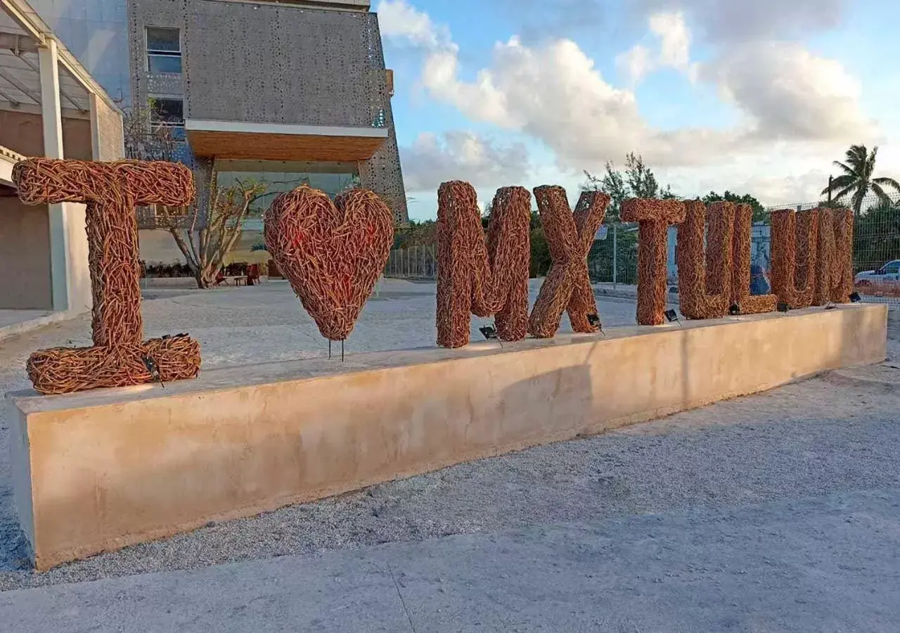 Facade/entrance in Hotel MX tulum