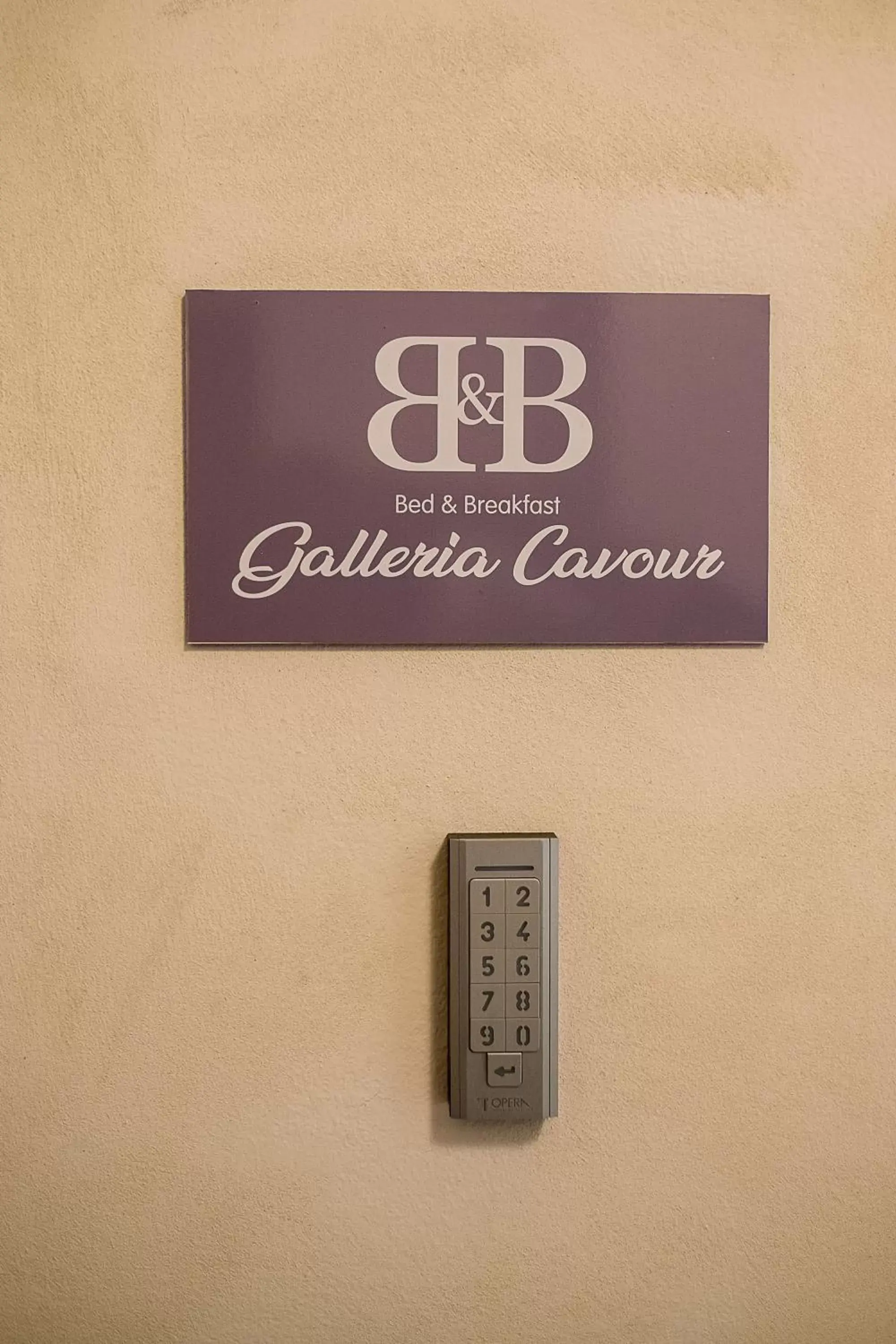 Property Logo/Sign in B&B Galleria Cavour