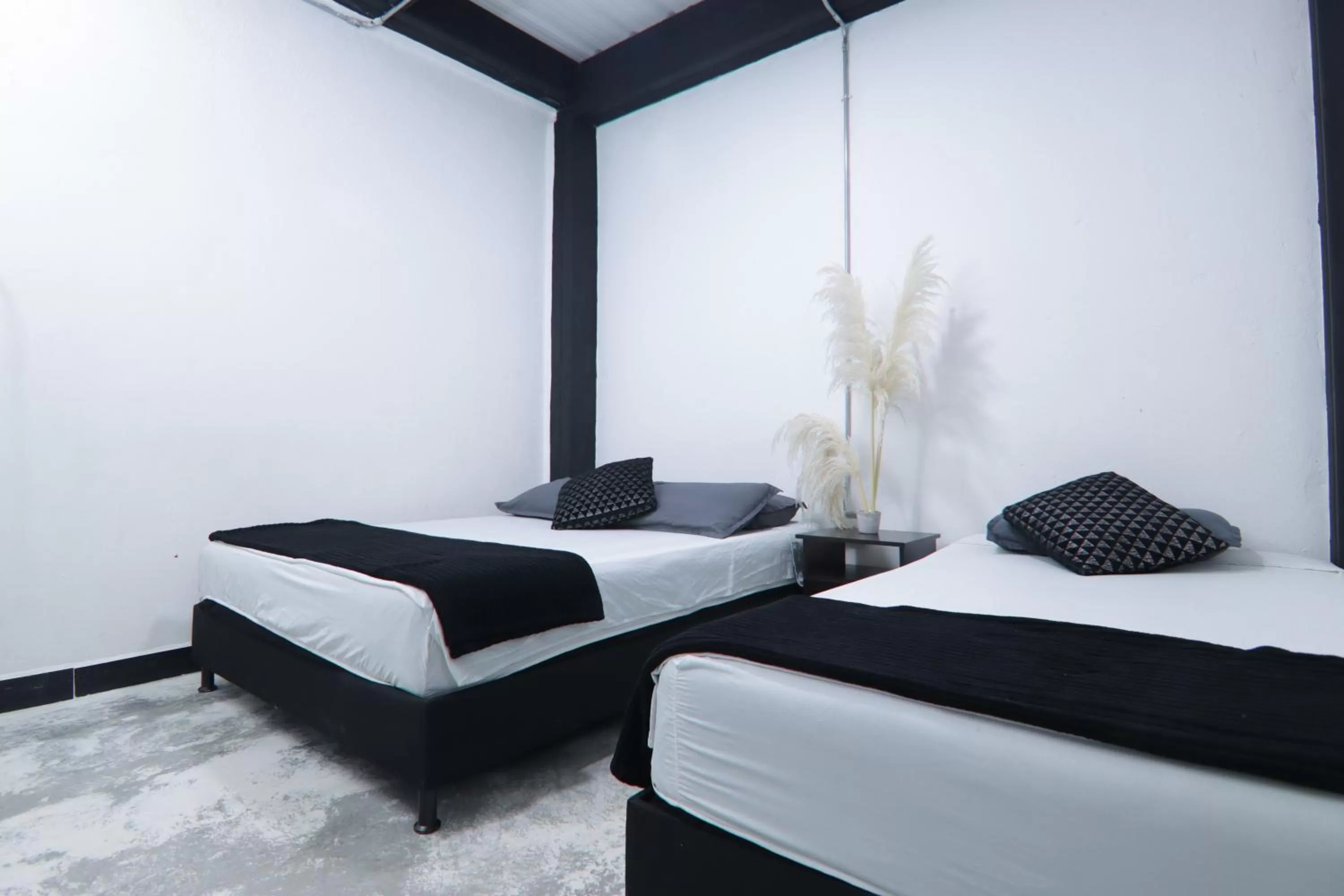 Bed in Hotel Casa Malibú