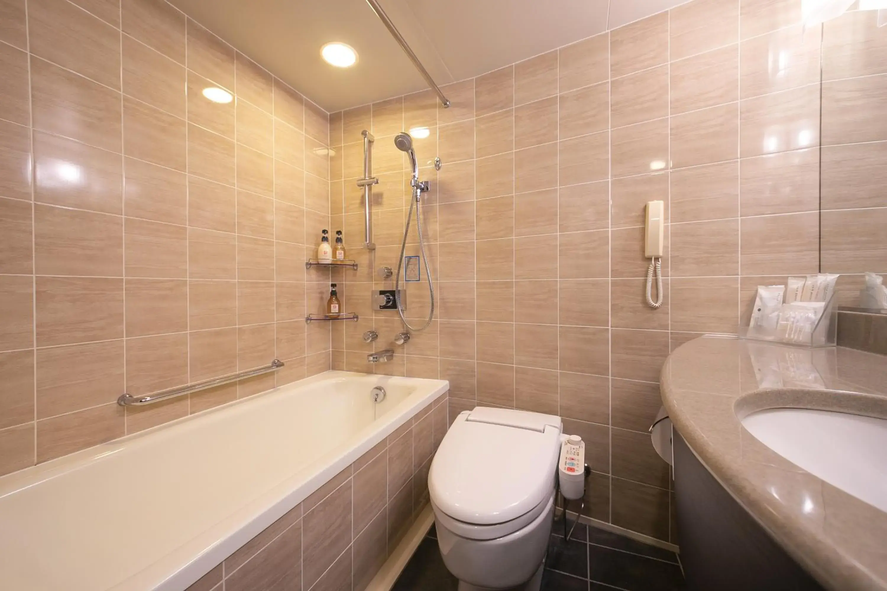 Bathroom in Okinawa Harborview Hotel