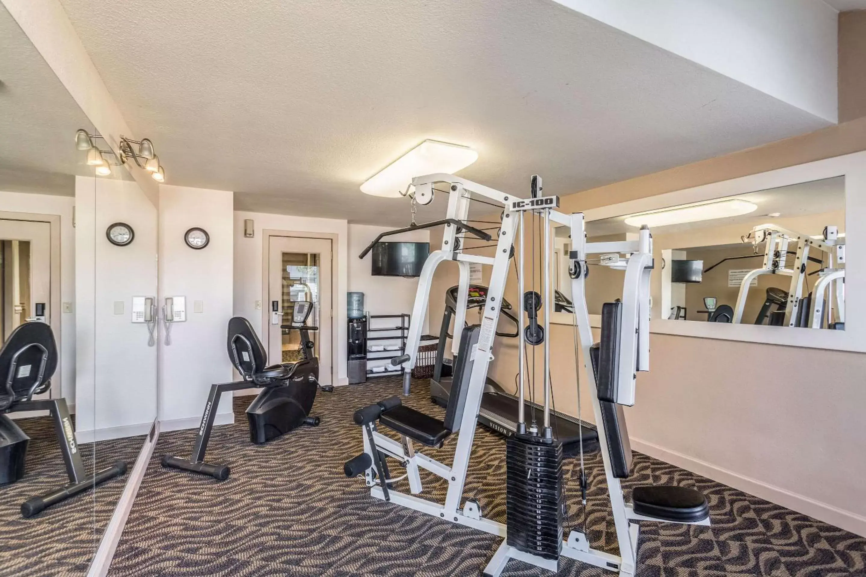 Fitness centre/facilities in Quality Inn & Suites Coeur d'Alene