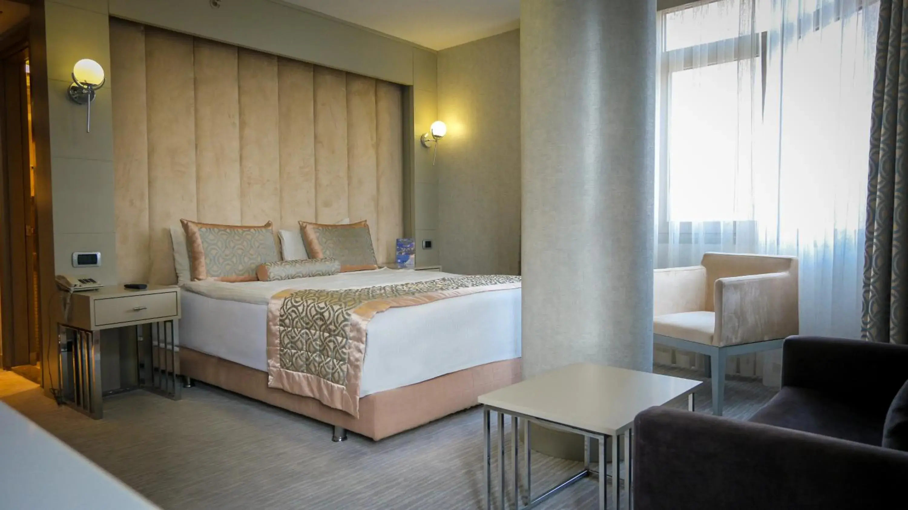 Bed in Kervansaray Bursa City Otel